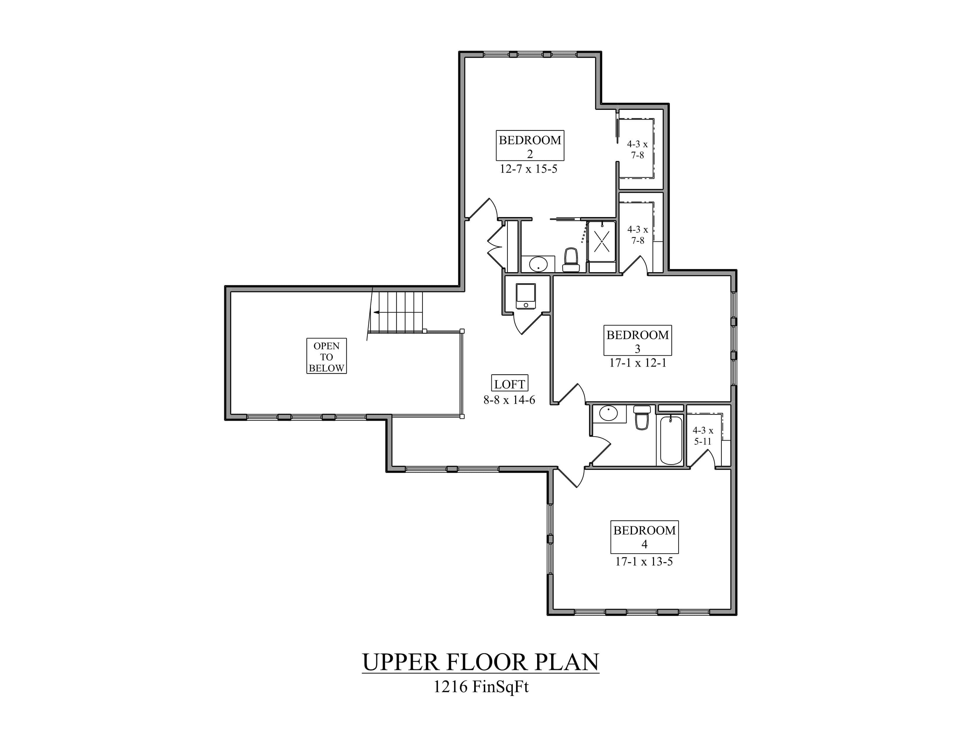 Floor Plan Second Story