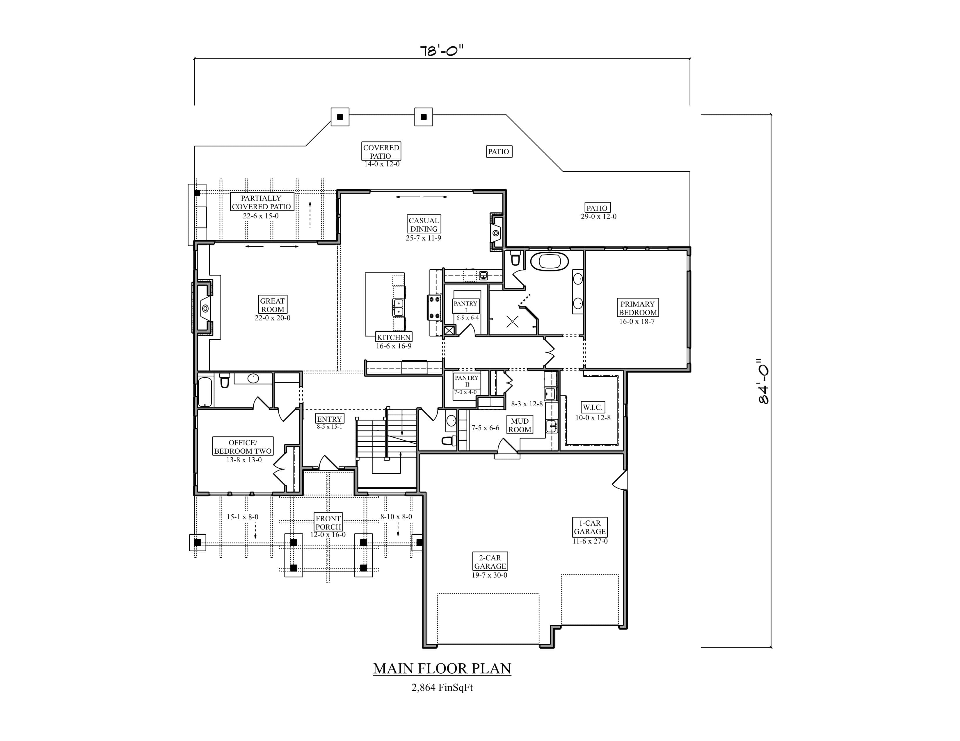 Floor Plan First Story