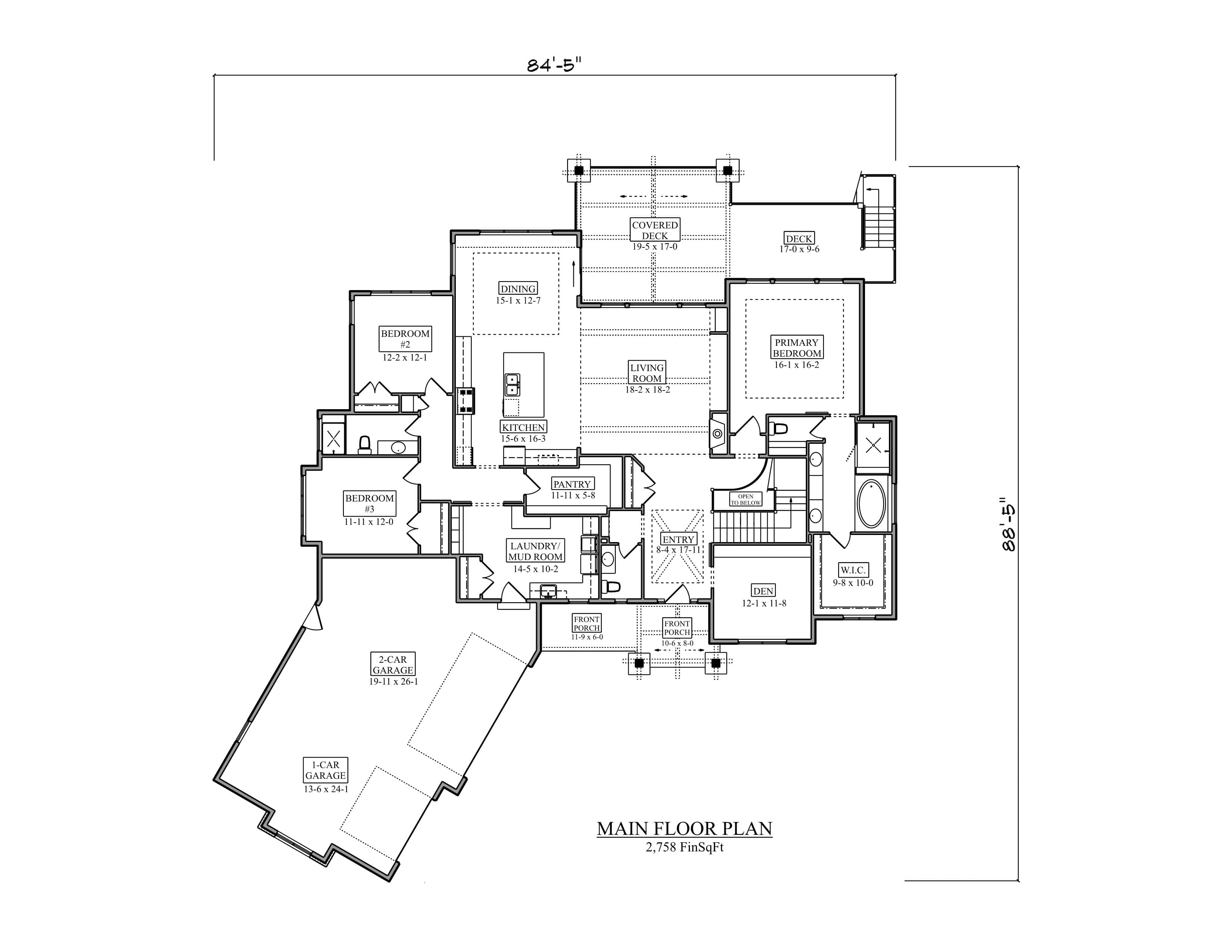 Floor Plan First Story
