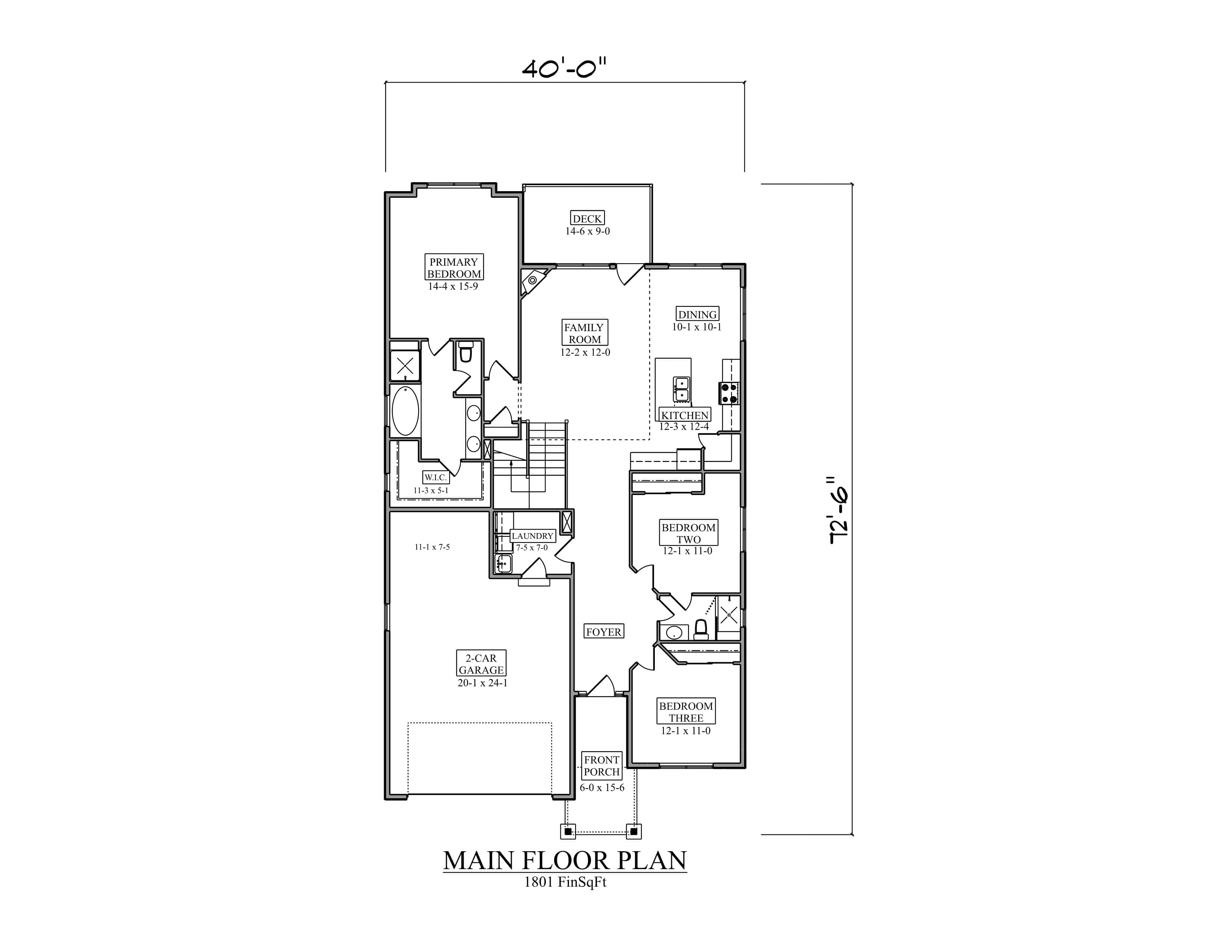 Floor Plan First Story