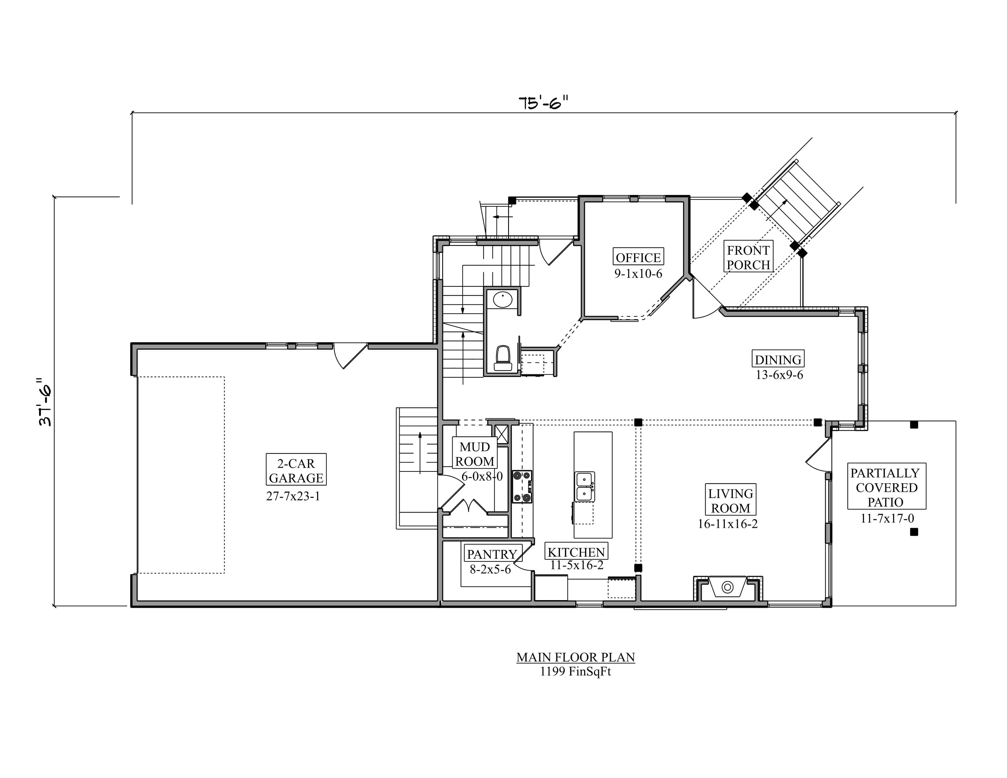Floor Plan First Story