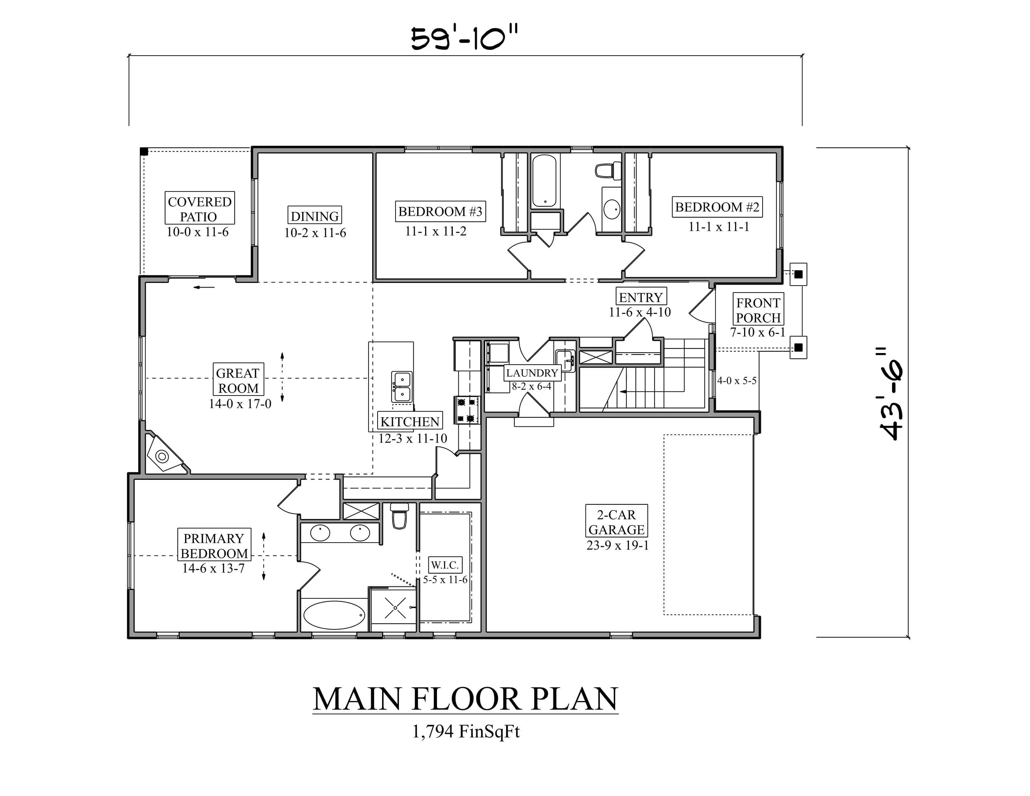 Floor Plan First Story
