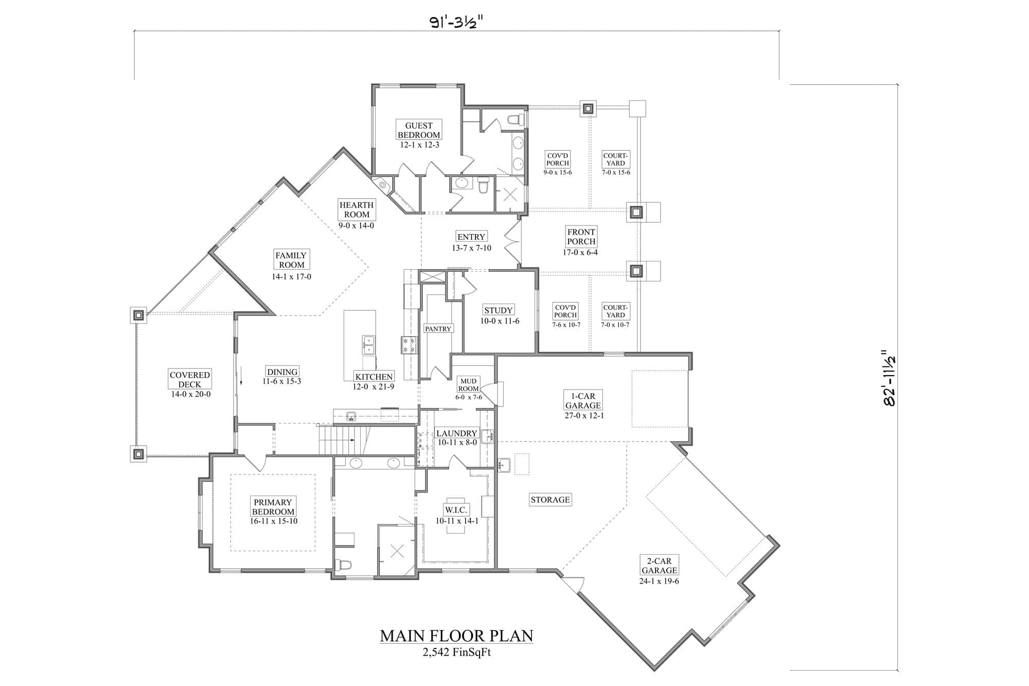Floor Plan First Story