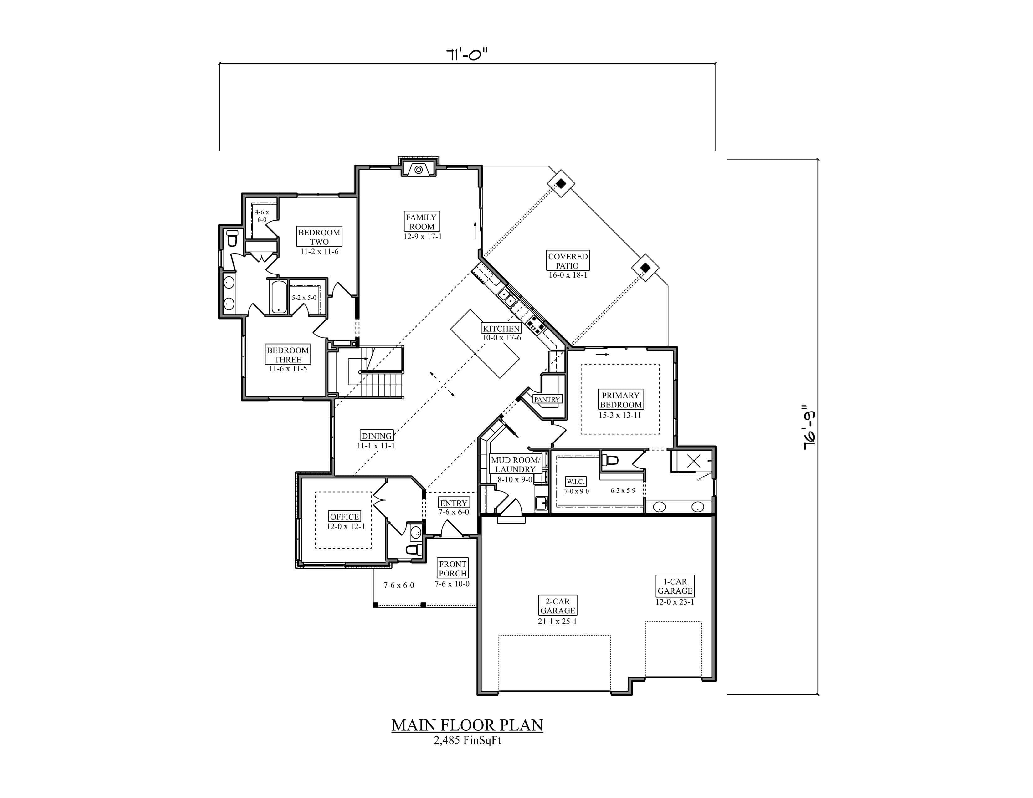 Floor Plan First Story