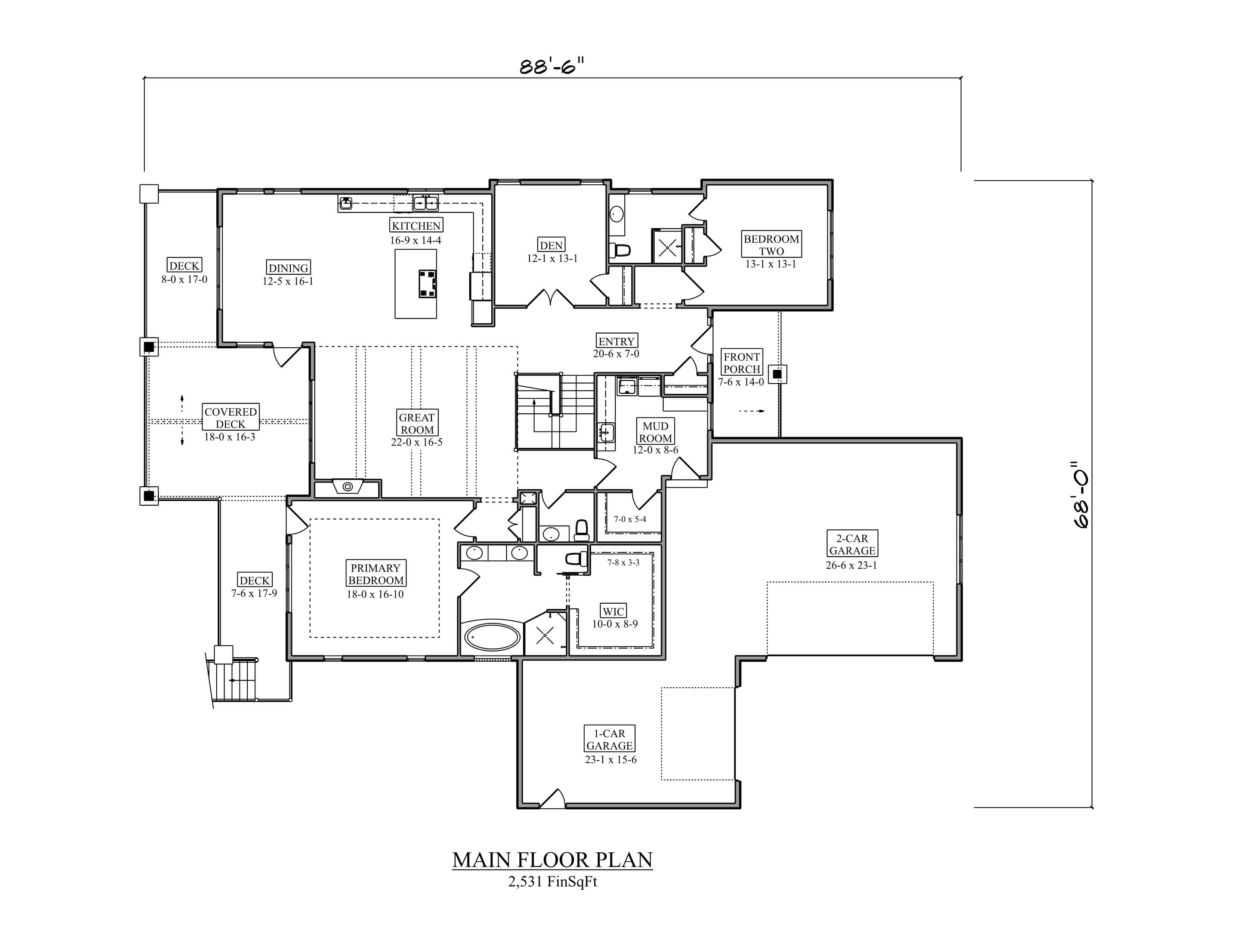Floor Plan First Story