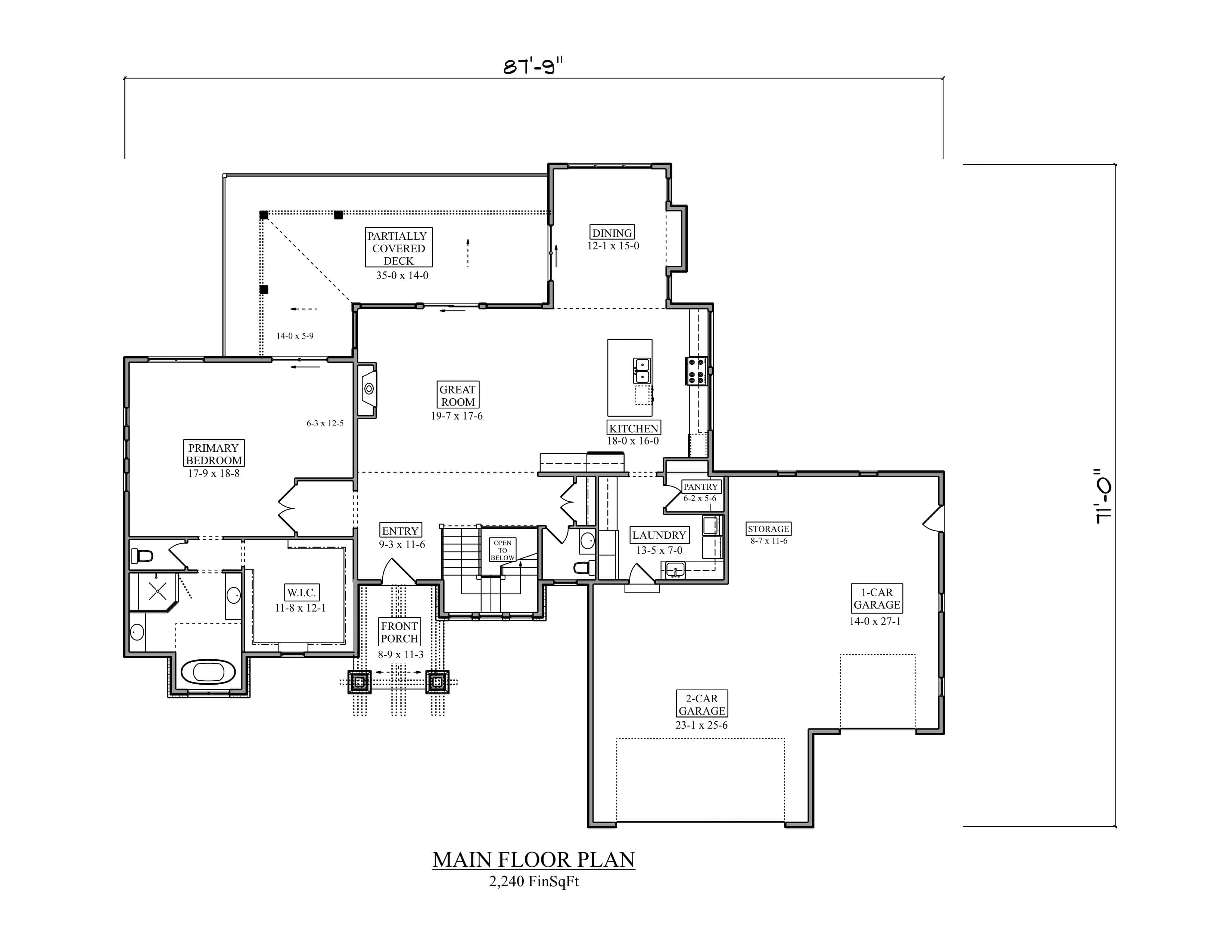 Floor Plan First Story
