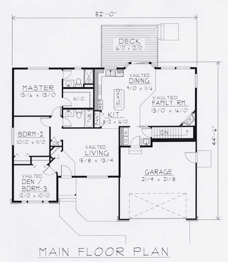 Main Floor Plan