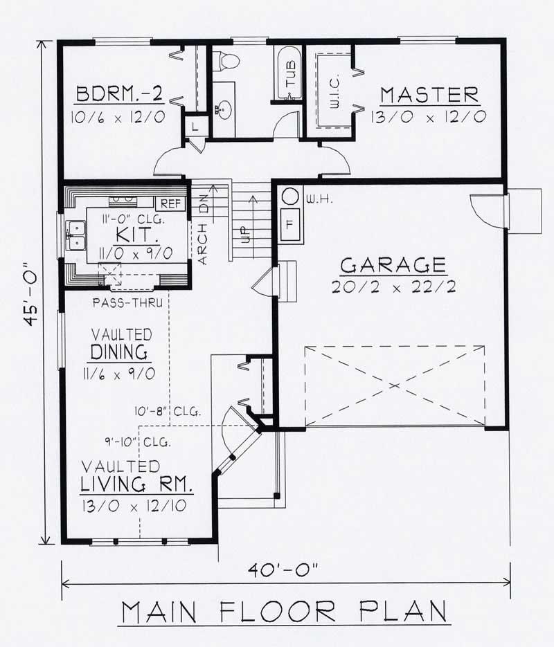 Main Floor Plan