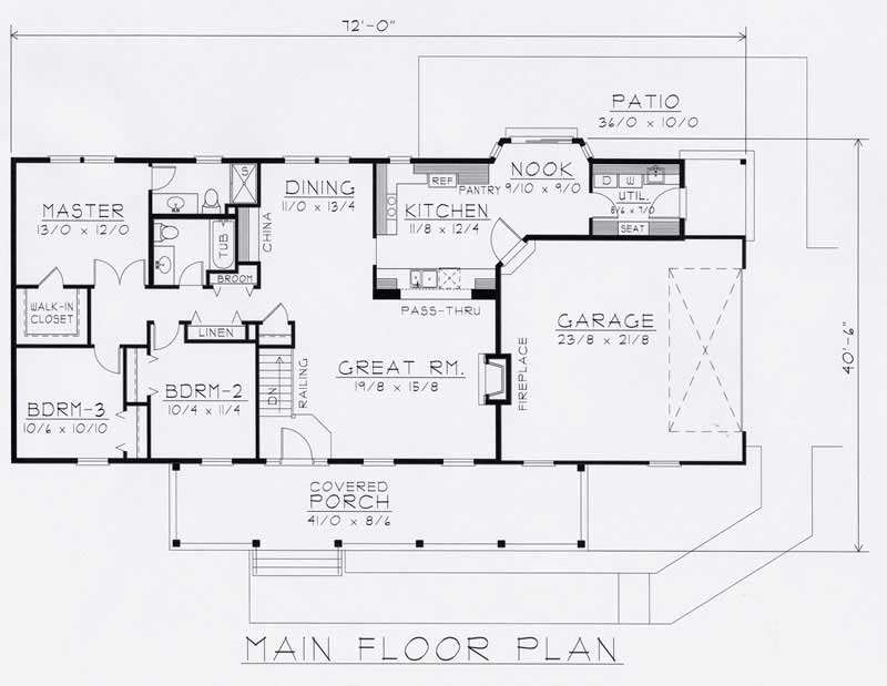 Main Floor Plan