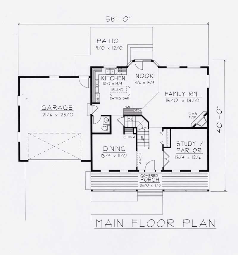 Main Floor Plan