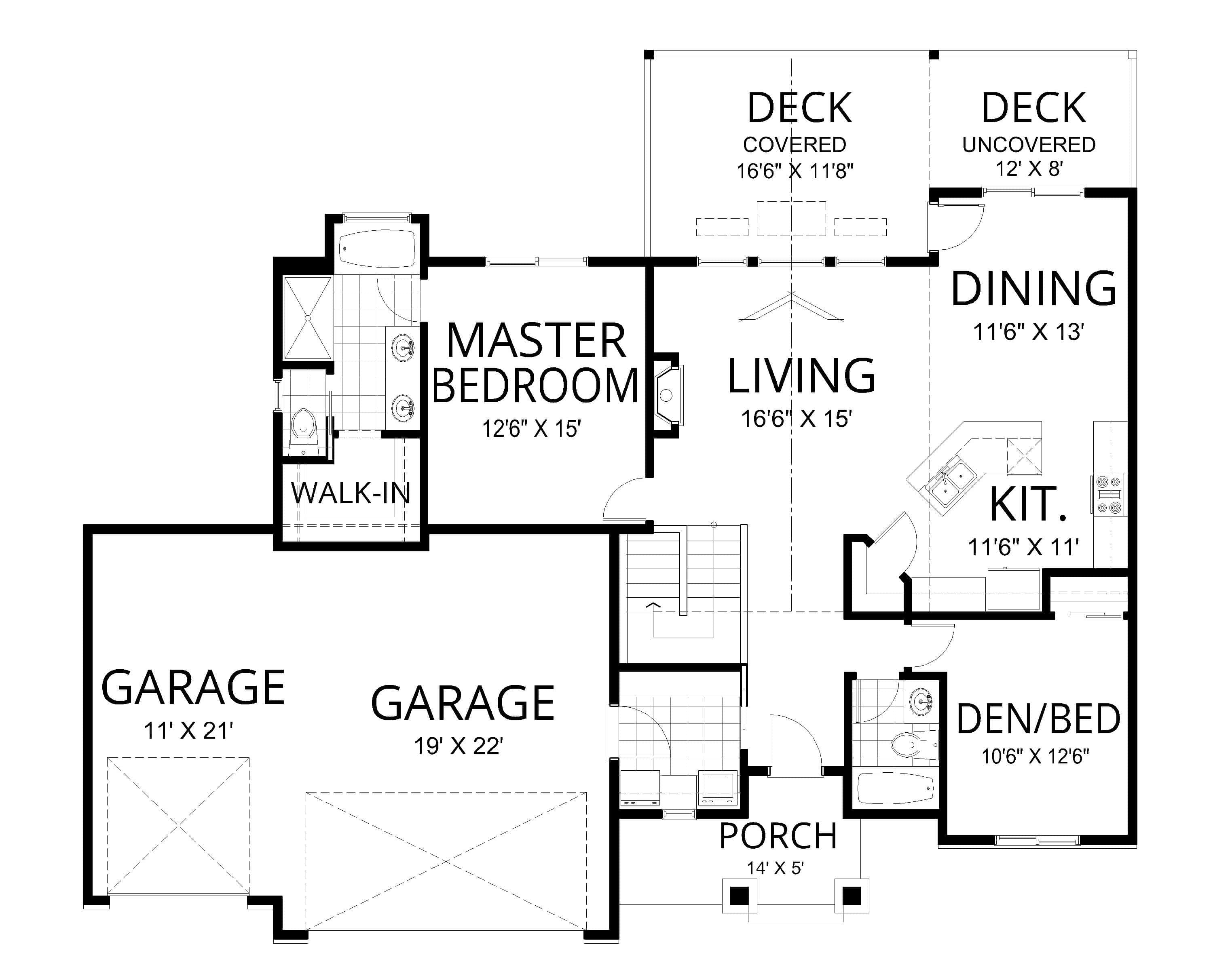 Floor Plan First Story