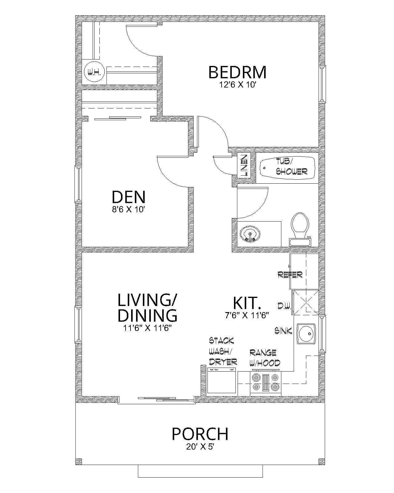 Floor Plan First Story