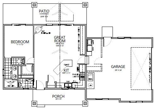 Floor Plan First Story