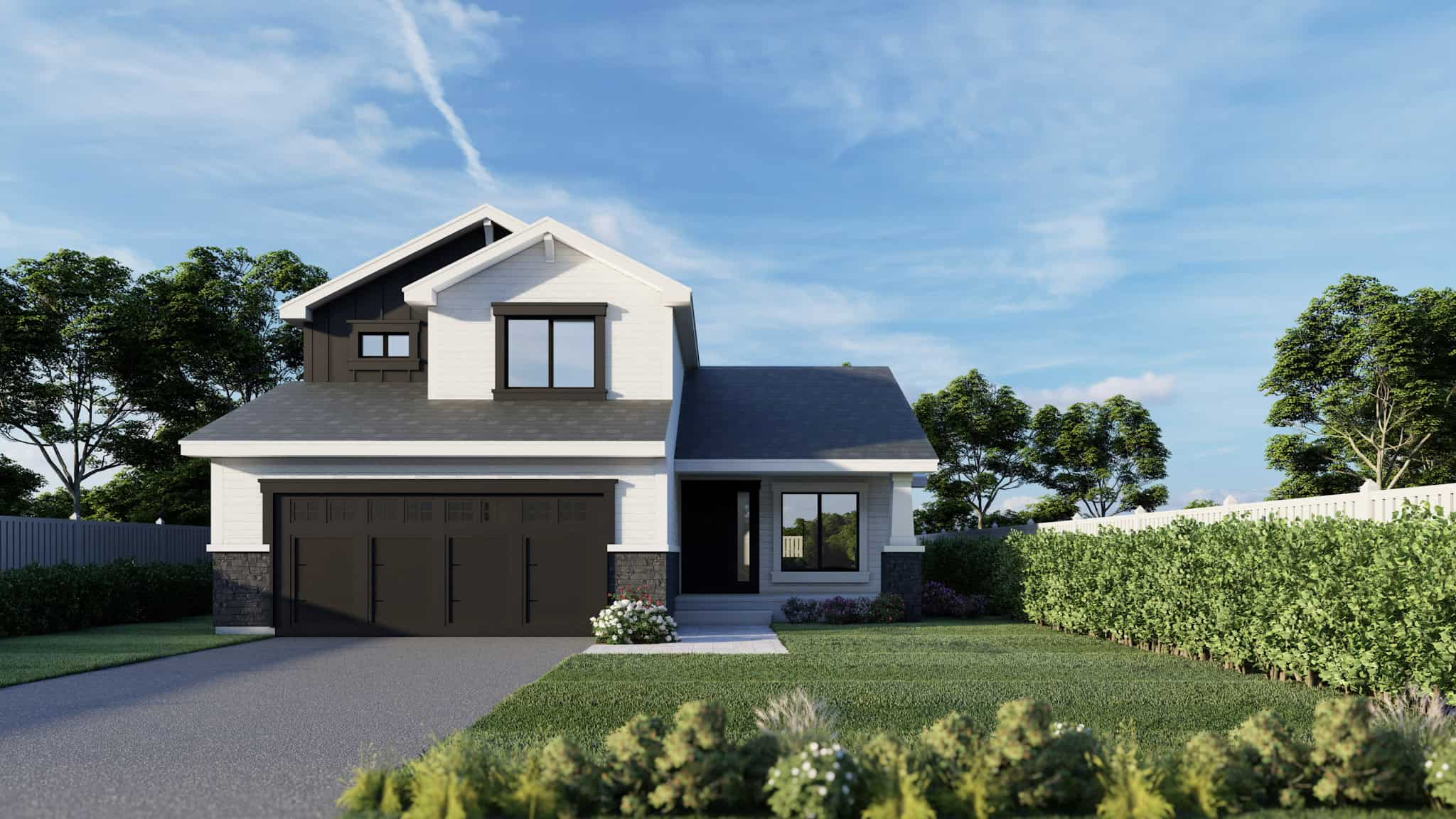 Craftsman Home Plan - 3 Bedrms, 2.5 Baths - 1331 Sq Ft - #162-1081