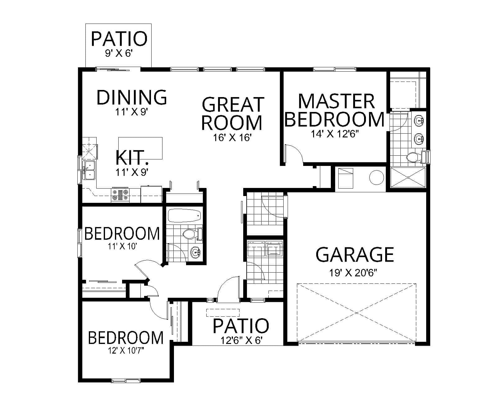 Floor Plan First Story