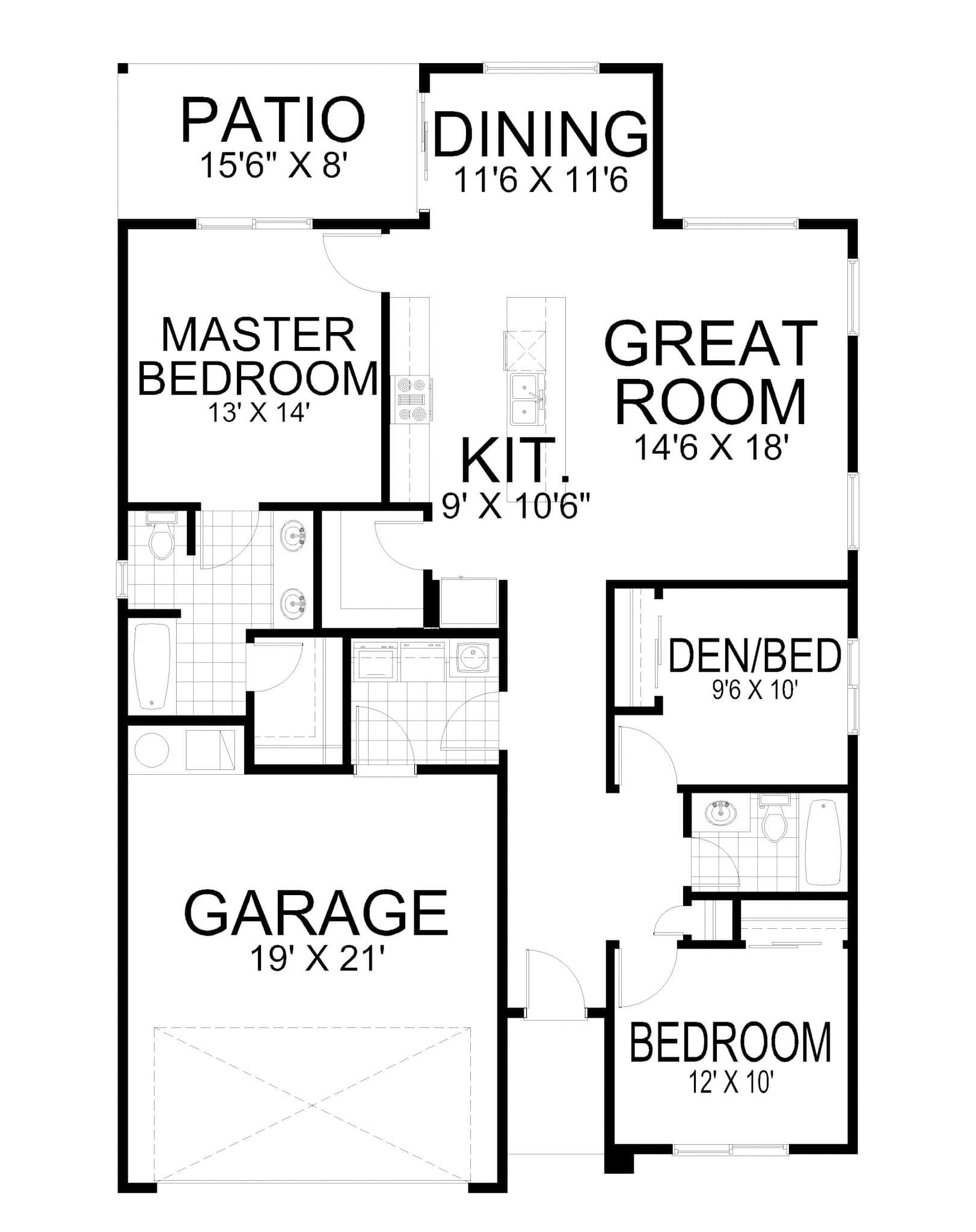 Floor Plan First Story