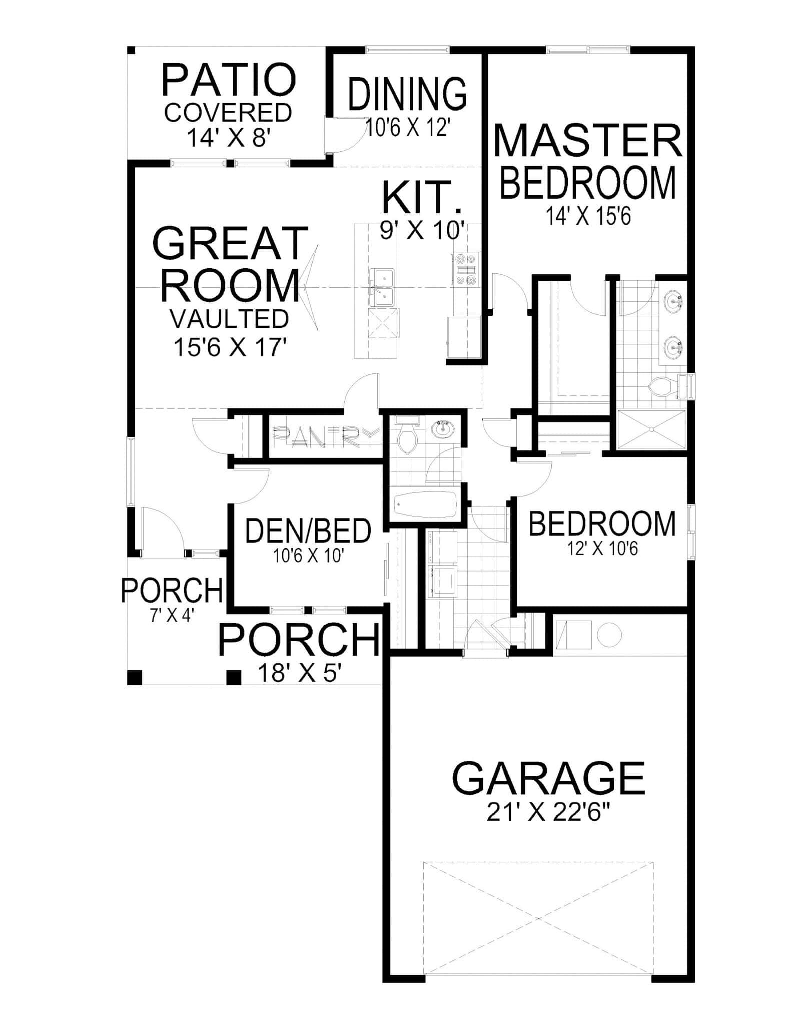 Floor Plan First Story