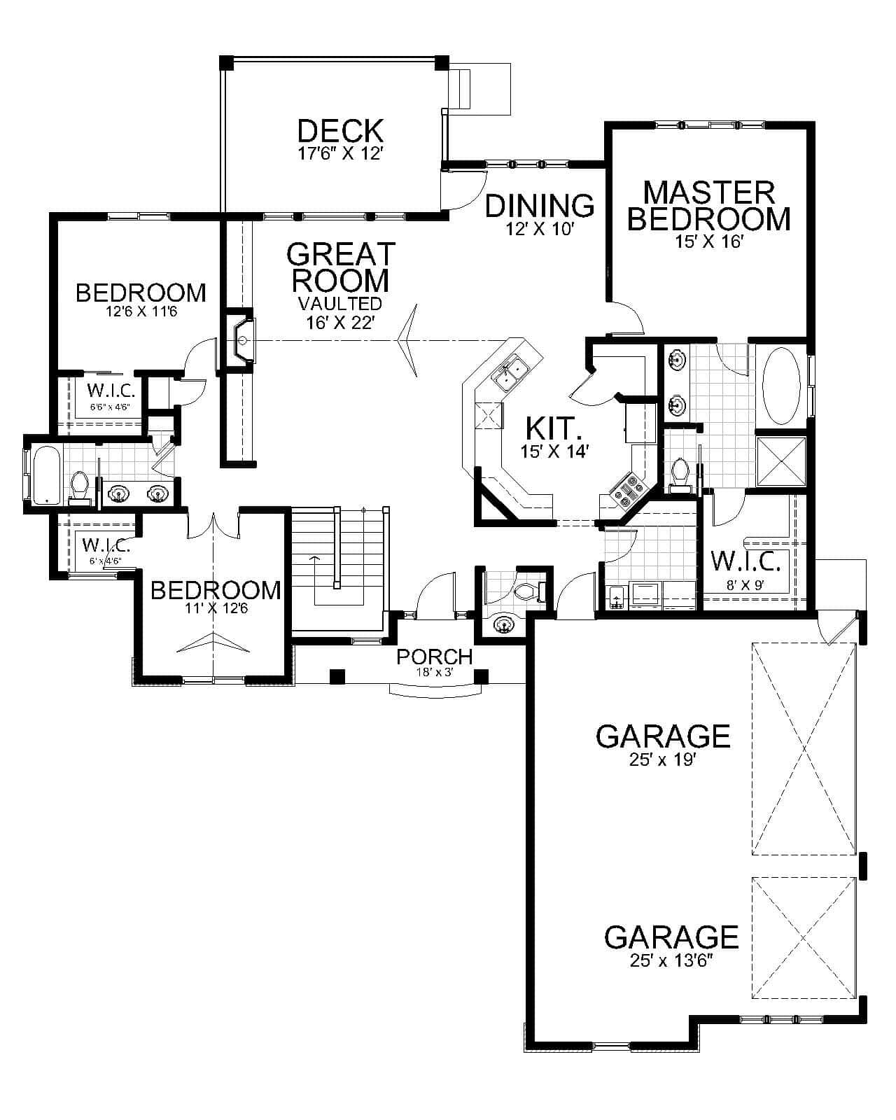 Floor Plan First Story