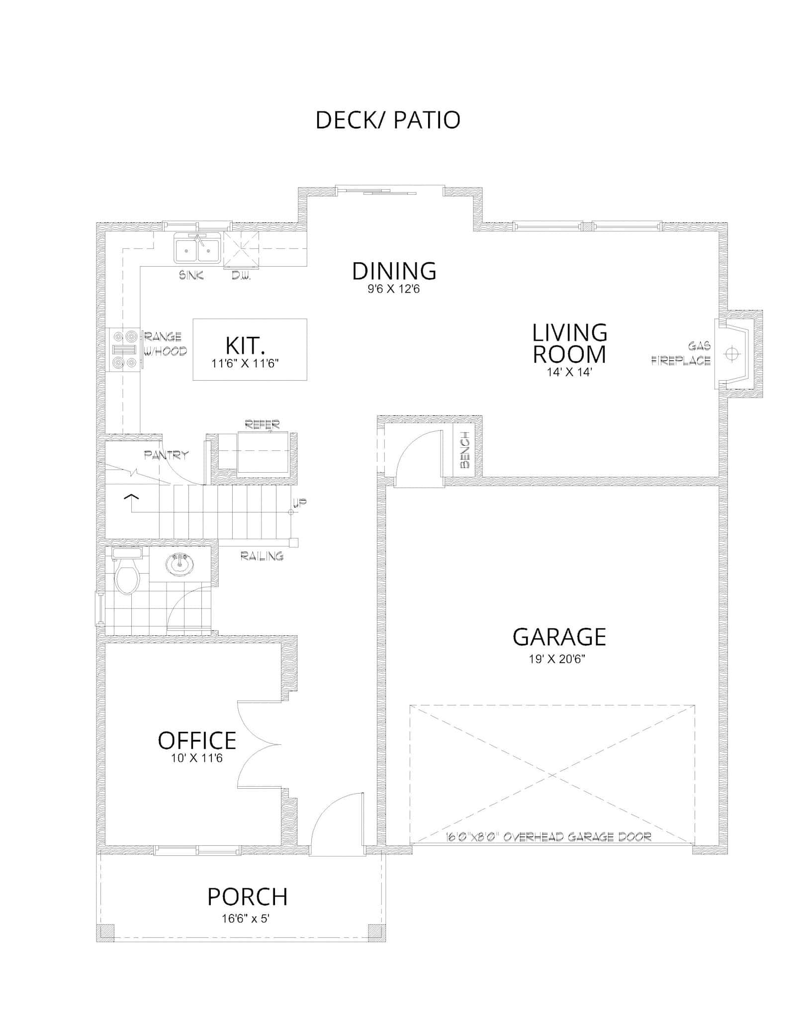 Floor Plan First Story