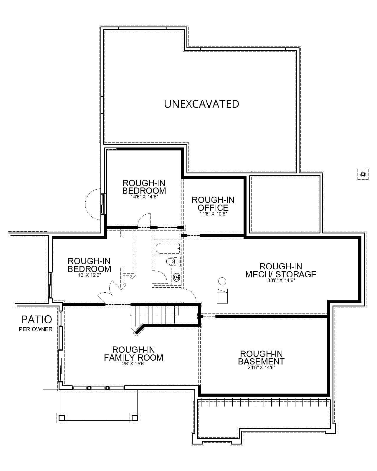 Basement Option Layout