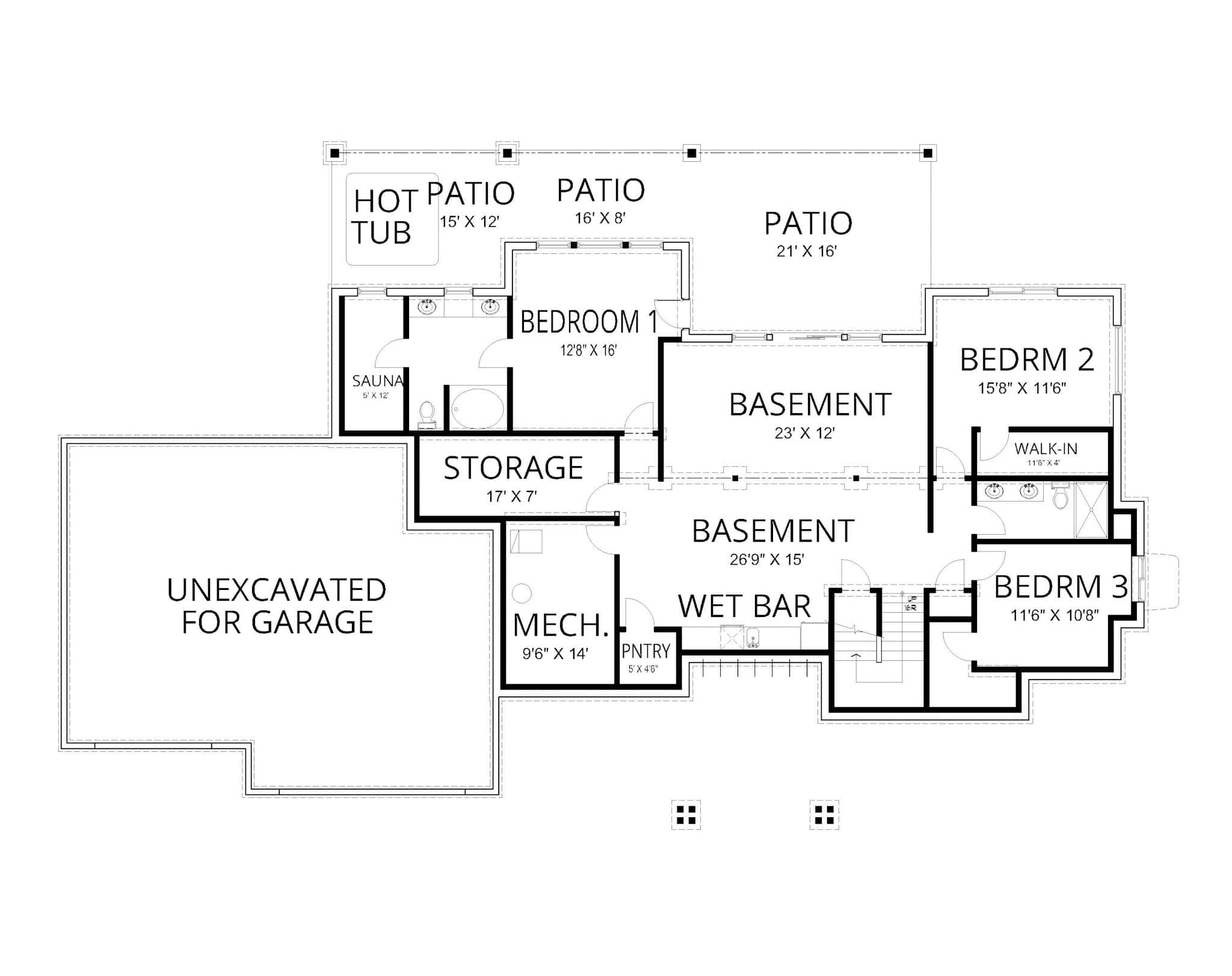 Basement Option Layout