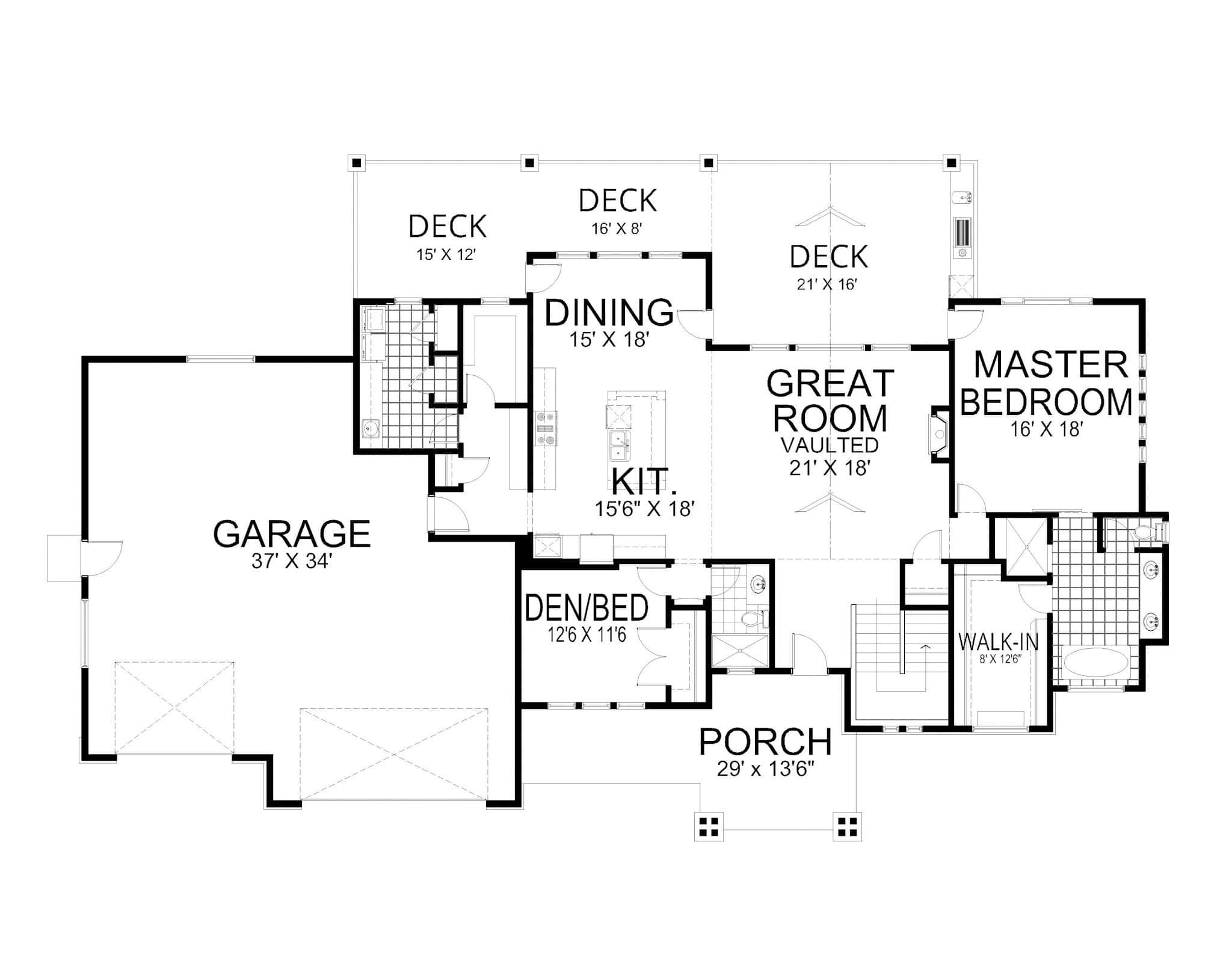 Floor Plan First Story