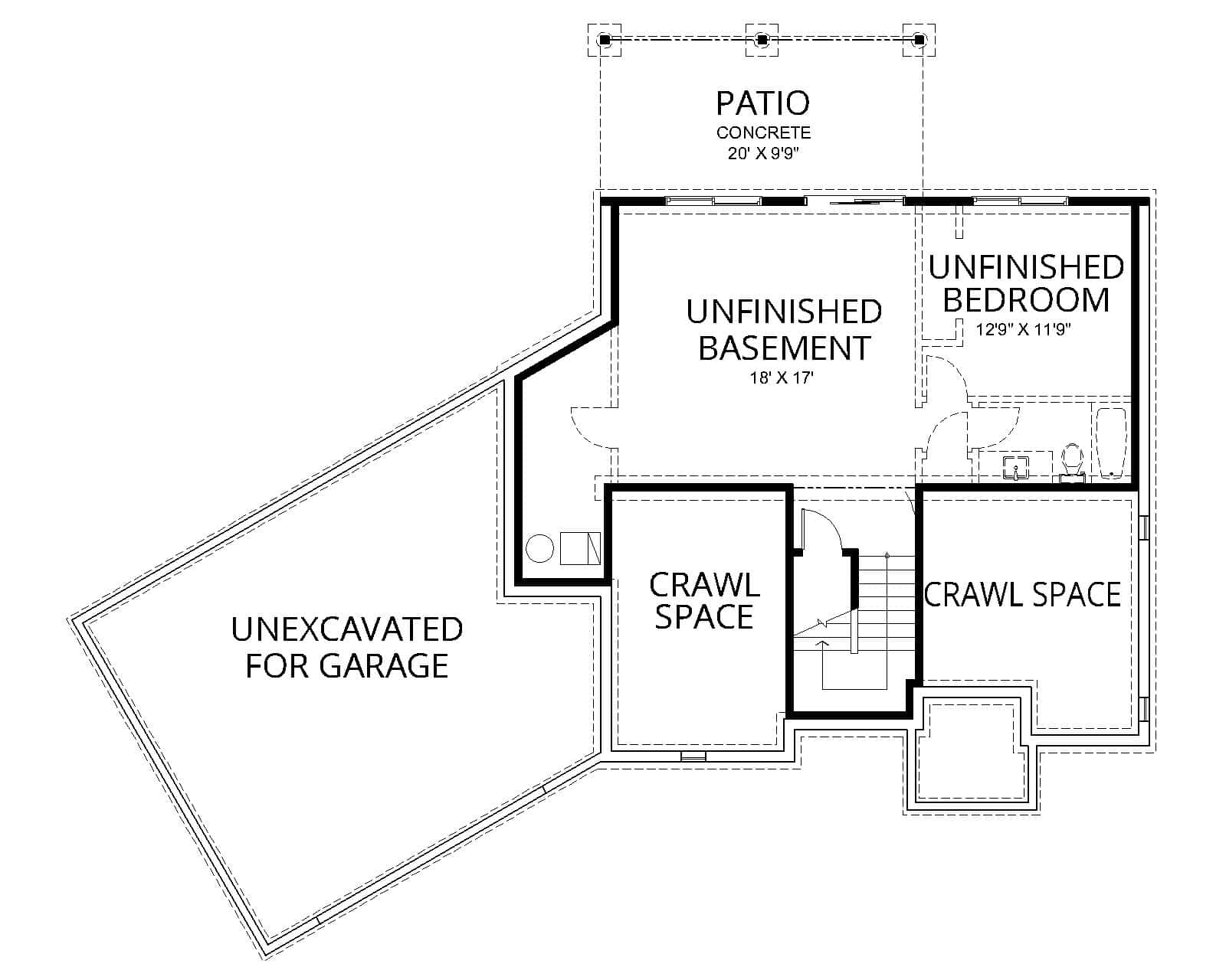 Basement Option Layout