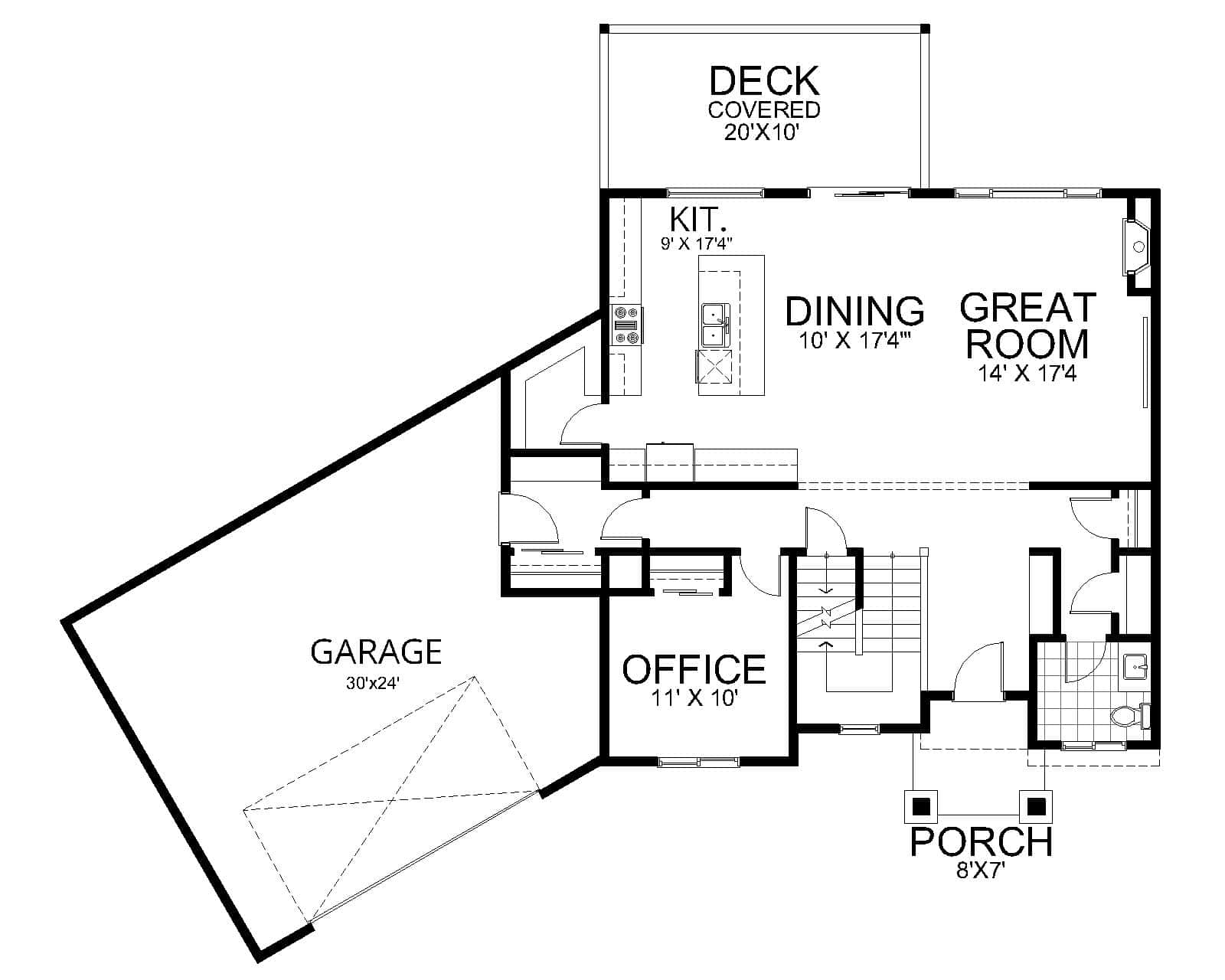 Floor Plan First Story