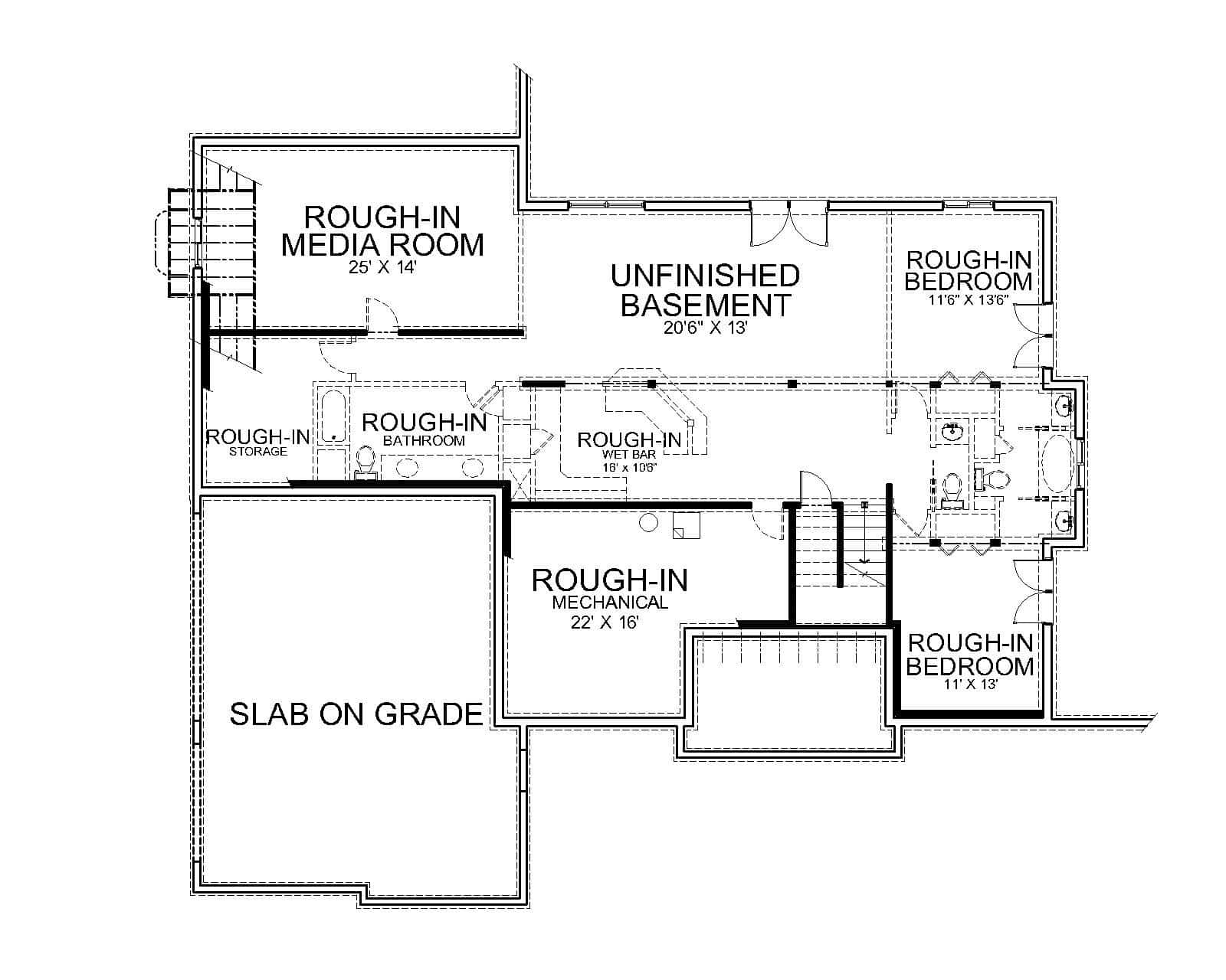 Basement Option Layout