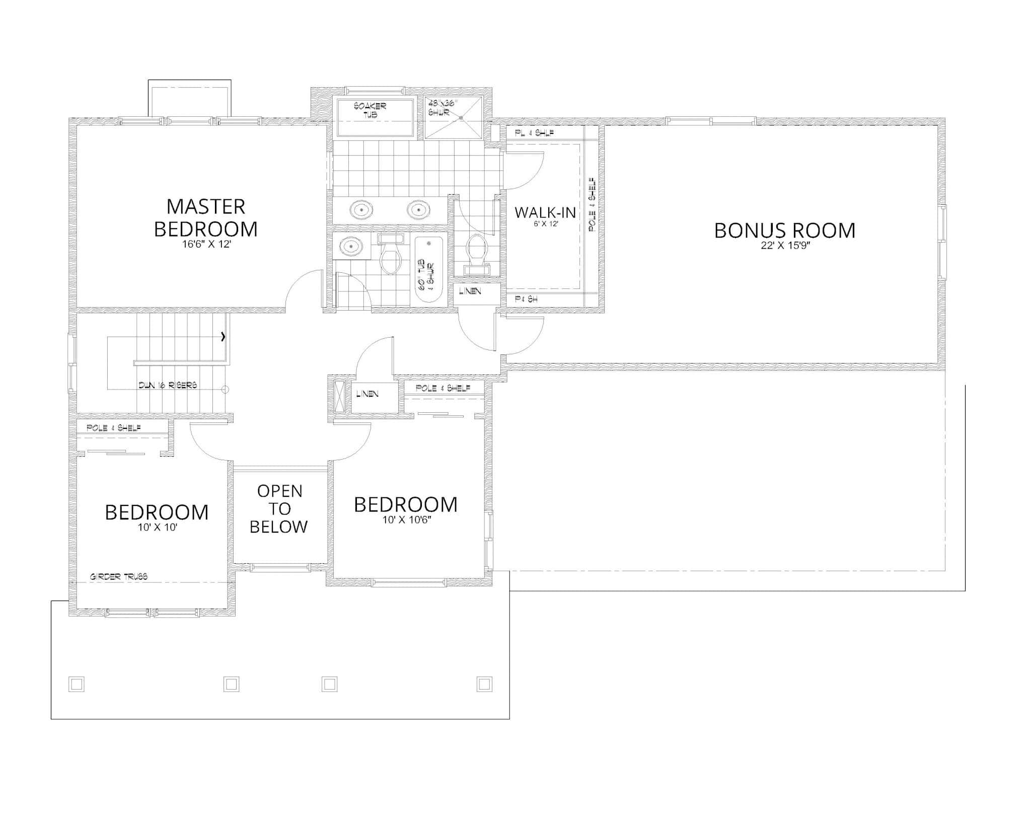 Floor Plan Second Story