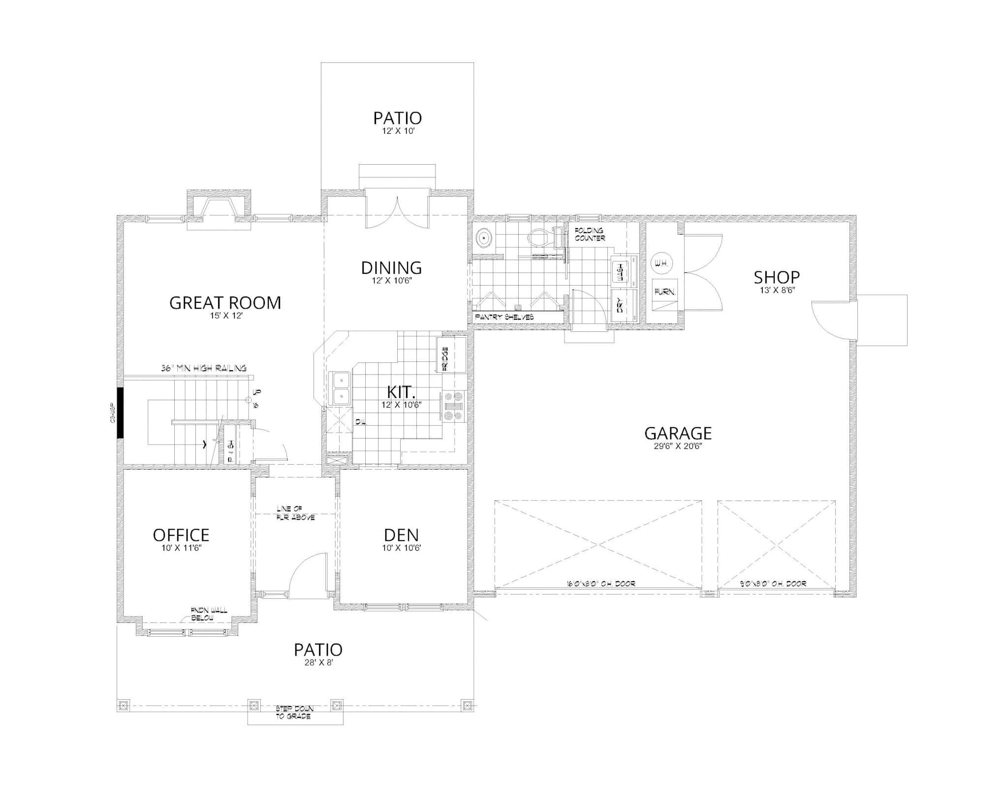 Floor Plan First Story