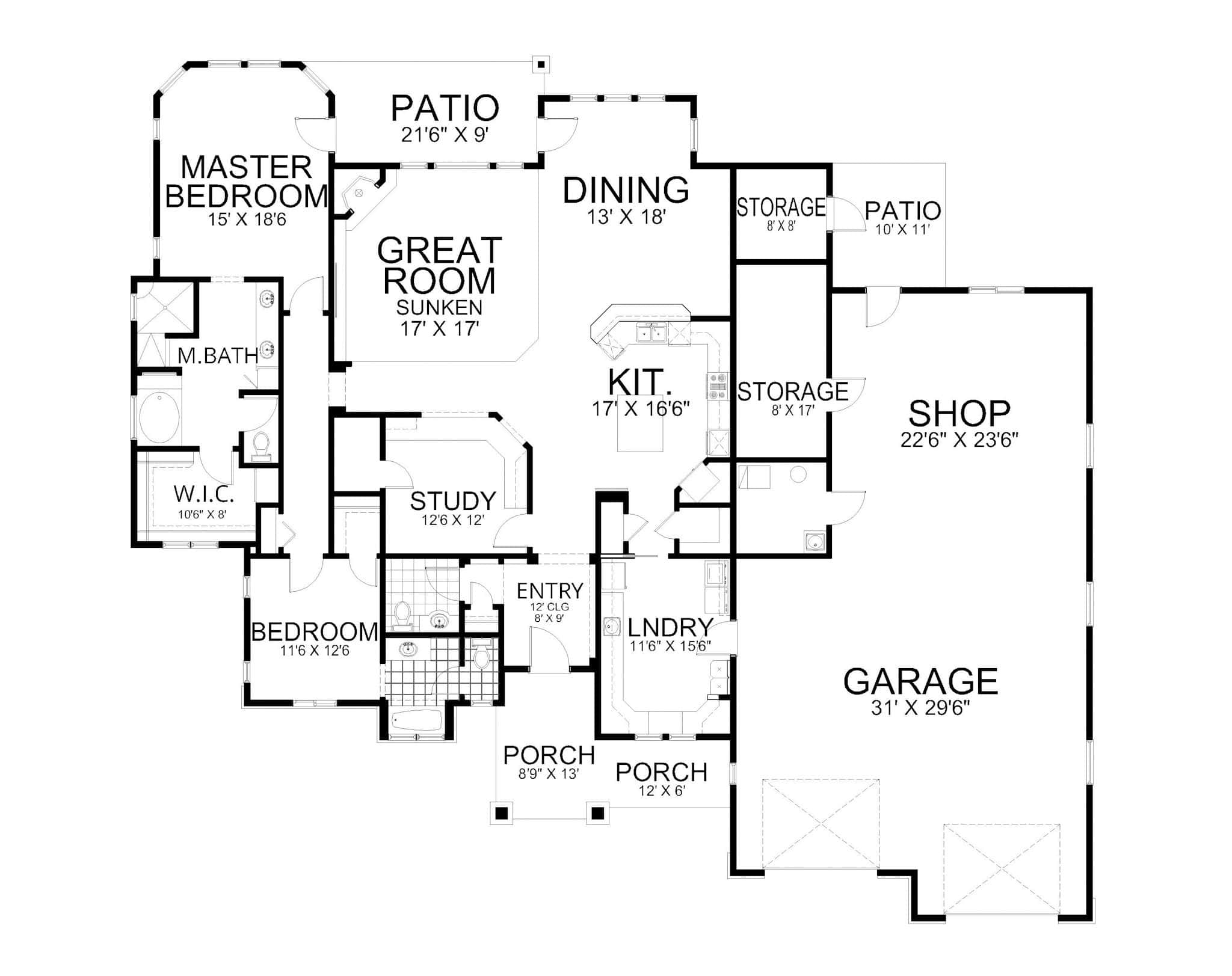 Floor Plan First Story