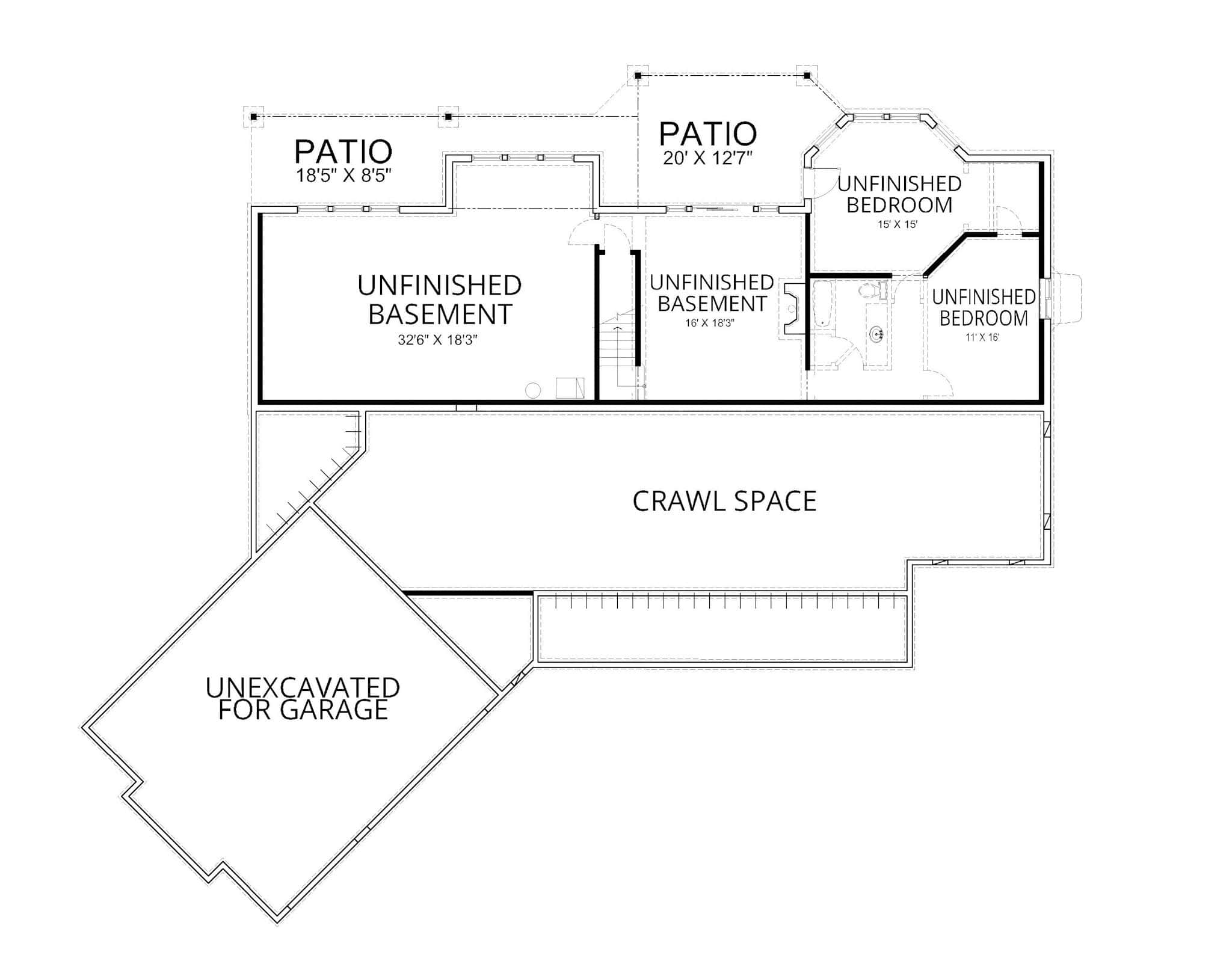 Basement Option Layout