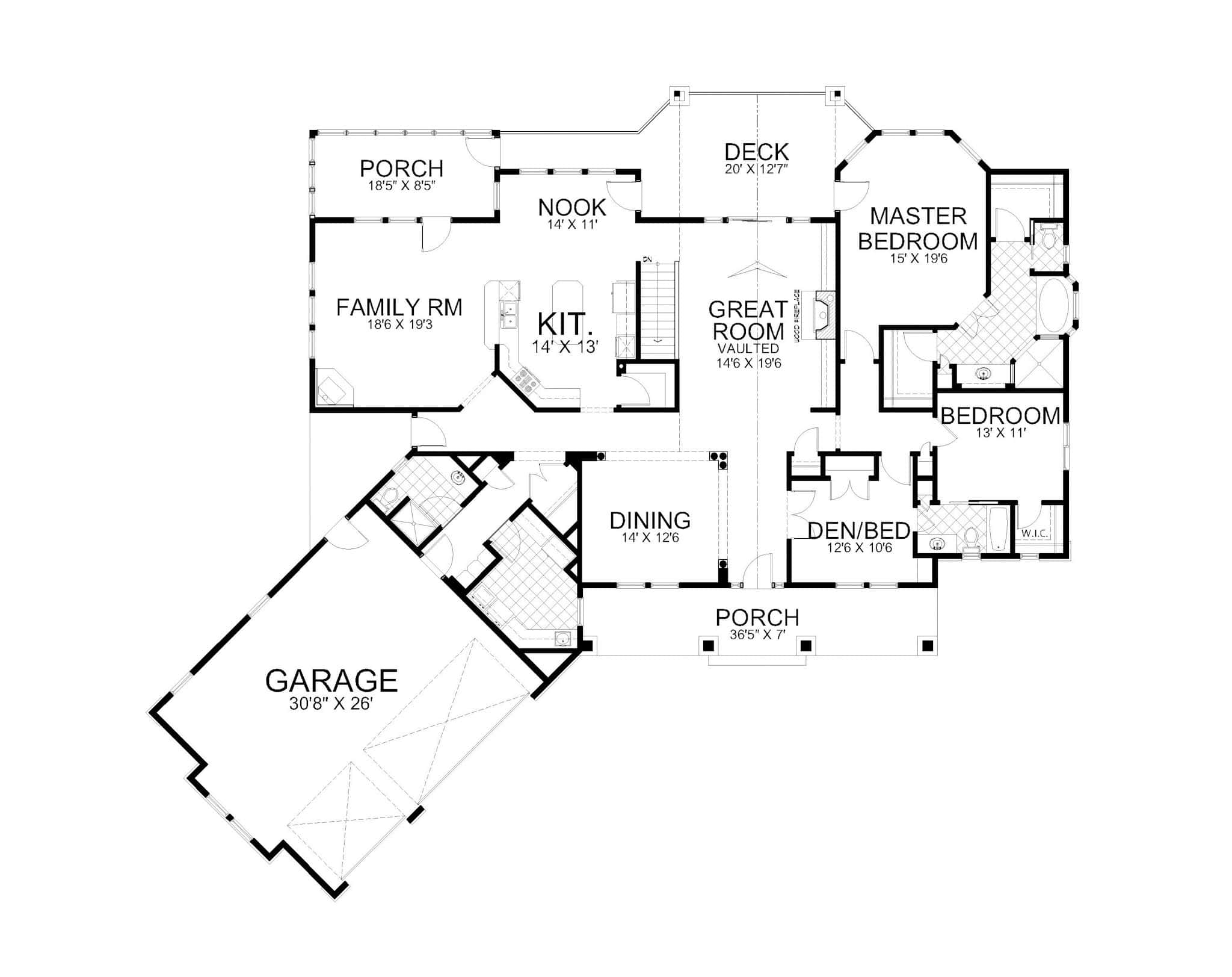 Floor Plan First Story