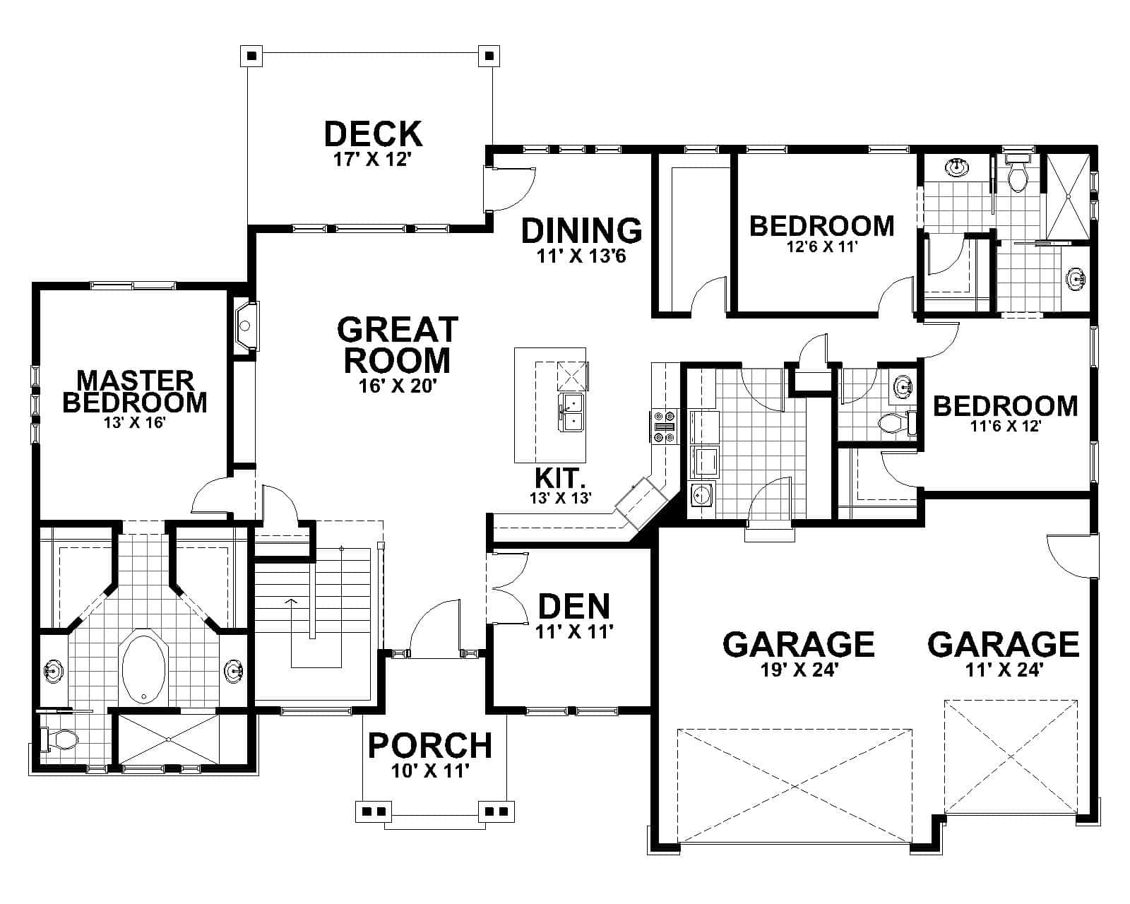 Floor Plan First Story