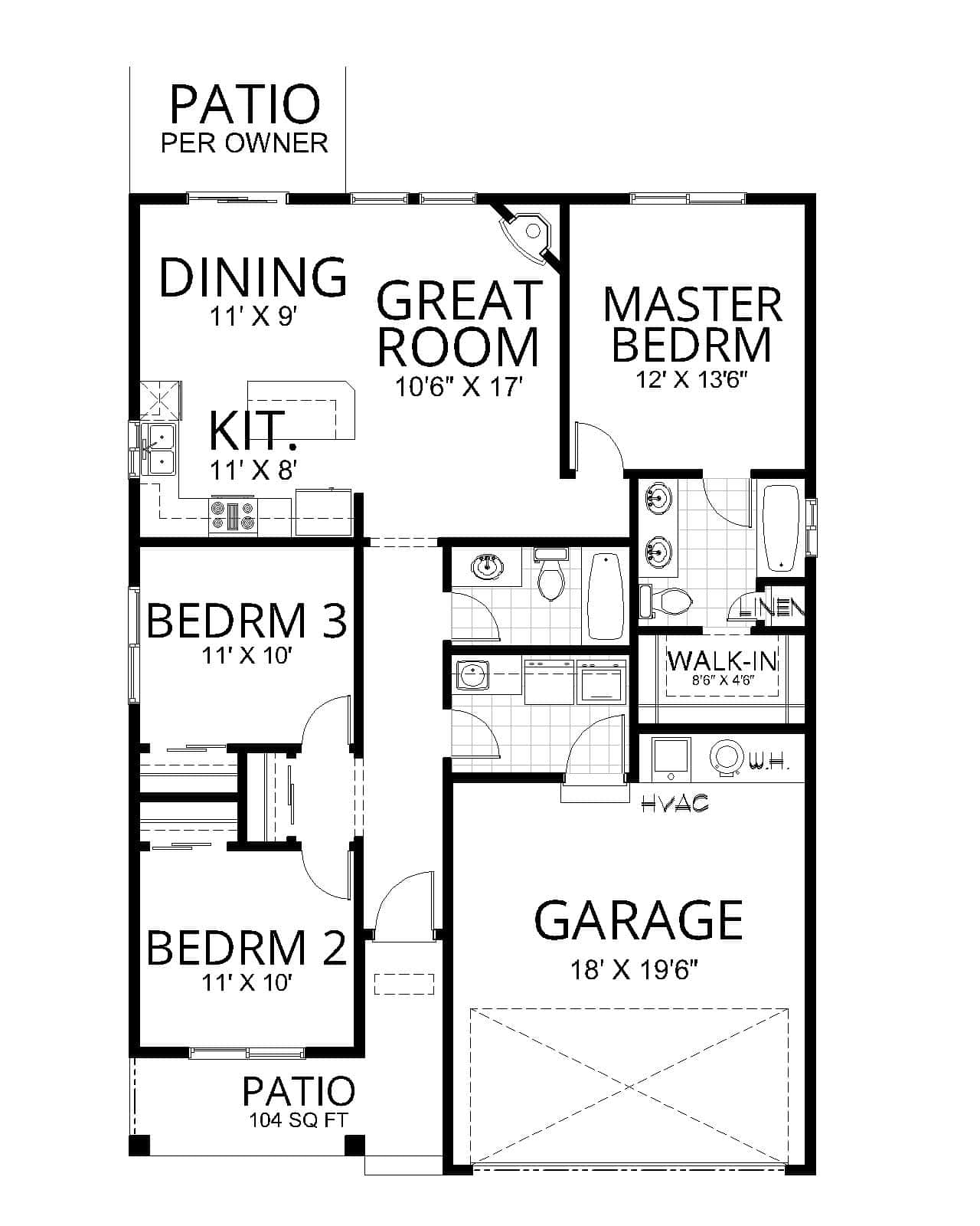 Floor Plan First Story