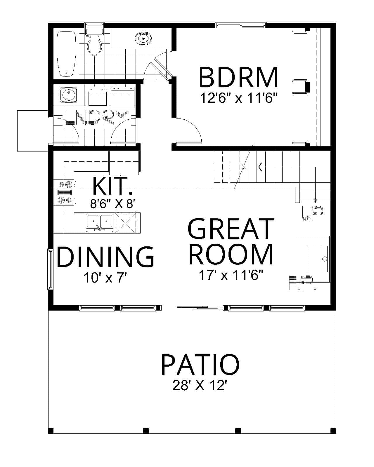 Floor Plan First Story