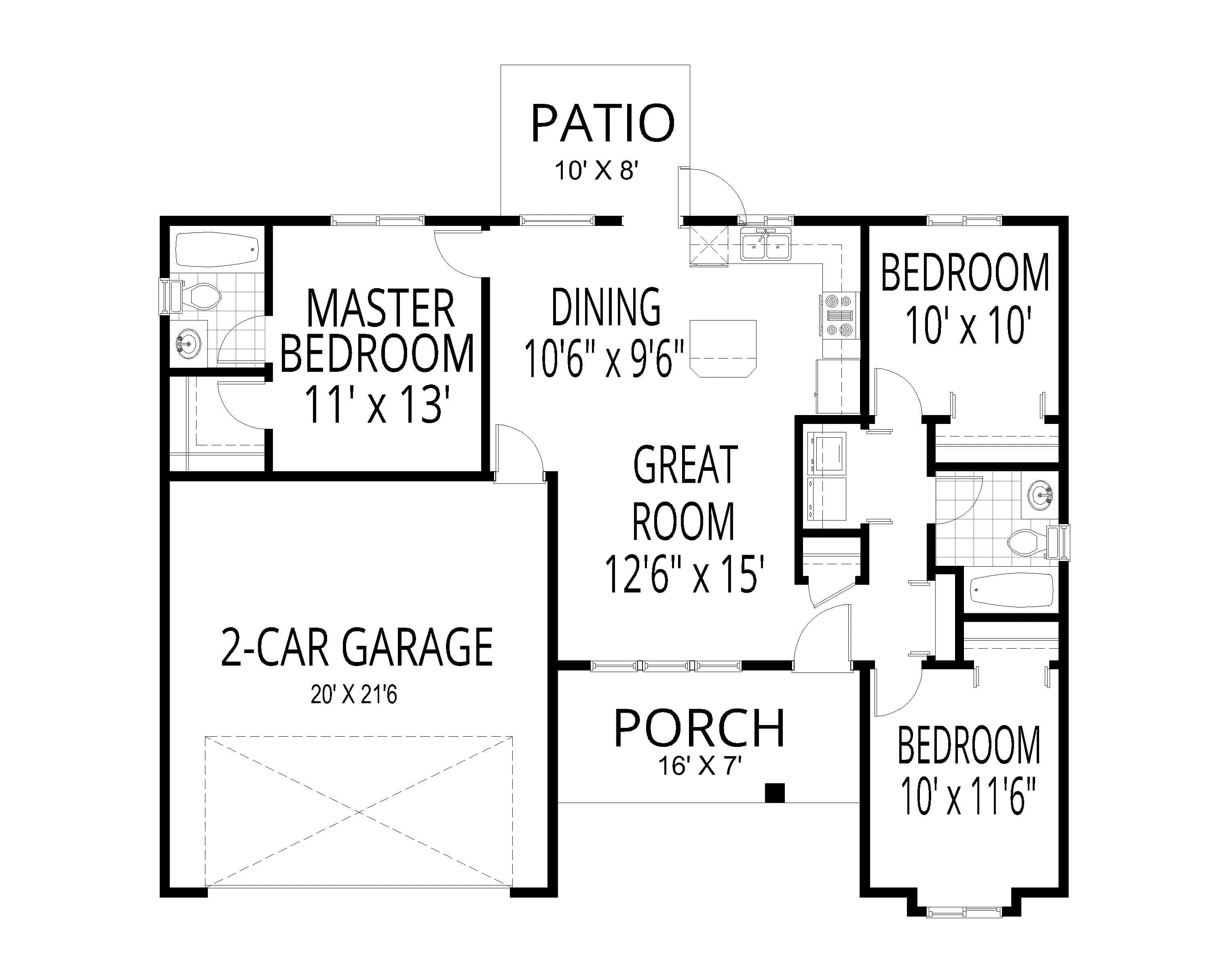 Floor Plan First Story