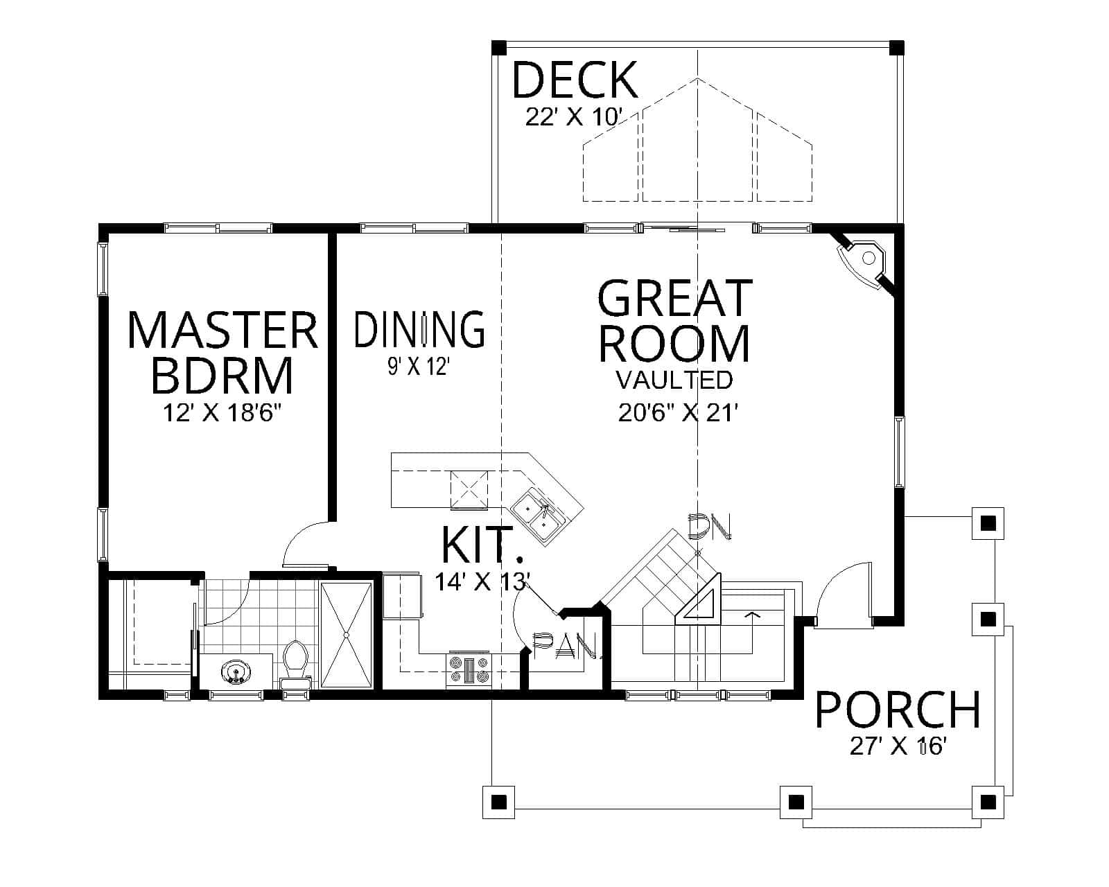 Floor Plan First Story