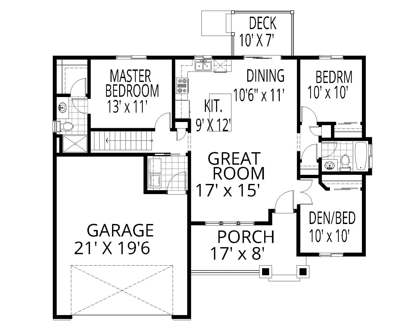 Floor Plan First Story