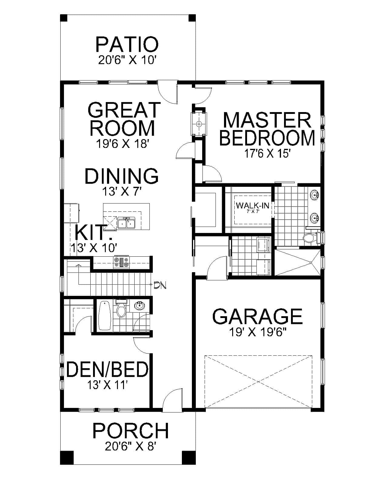 Floor Plan First Story