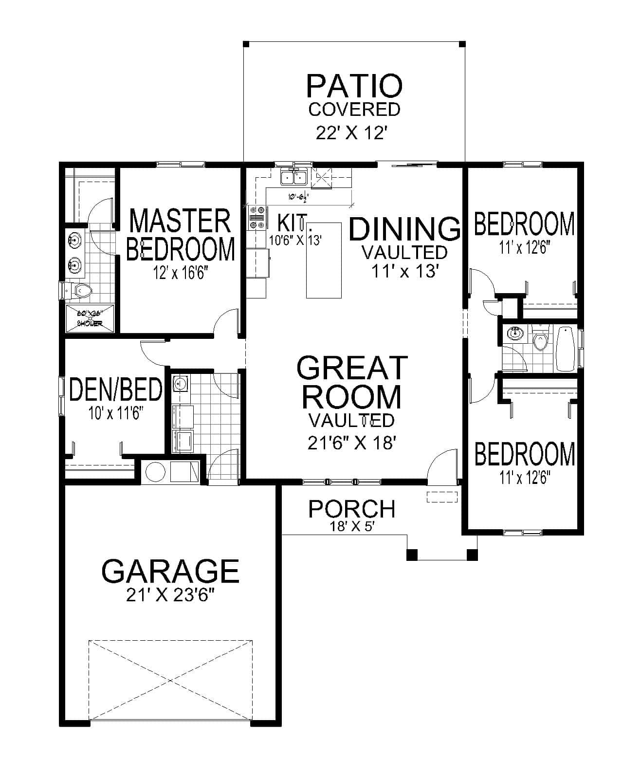 Floor Plan First Story