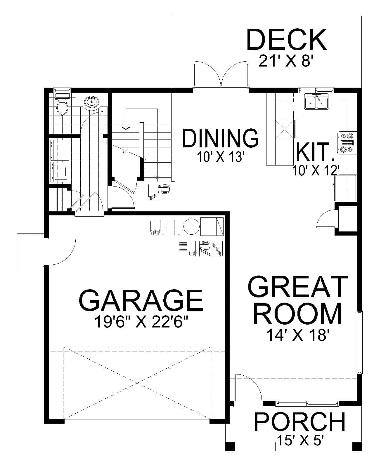 Floor Plan First Story