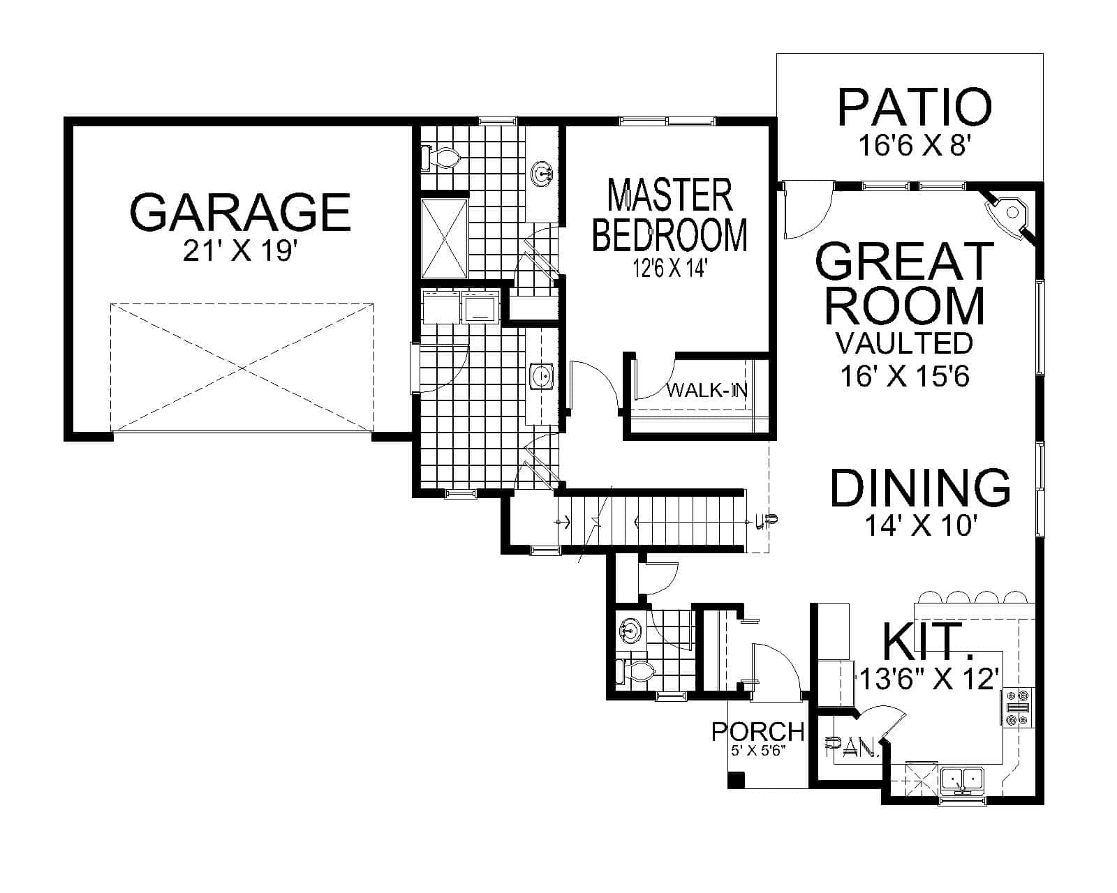 Floor Plan First Story