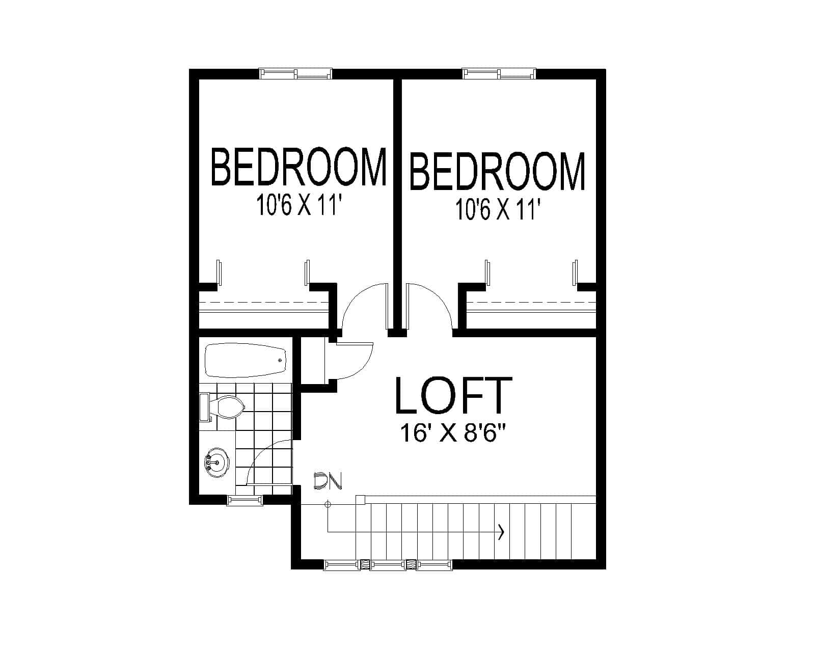 Floor Plan Second Story