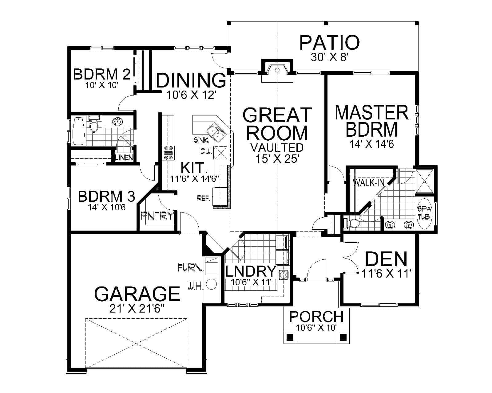 Floor Plan First Story