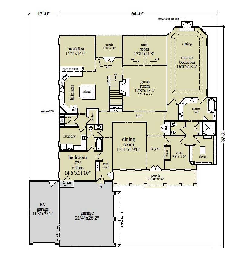 Floor Plan First Story