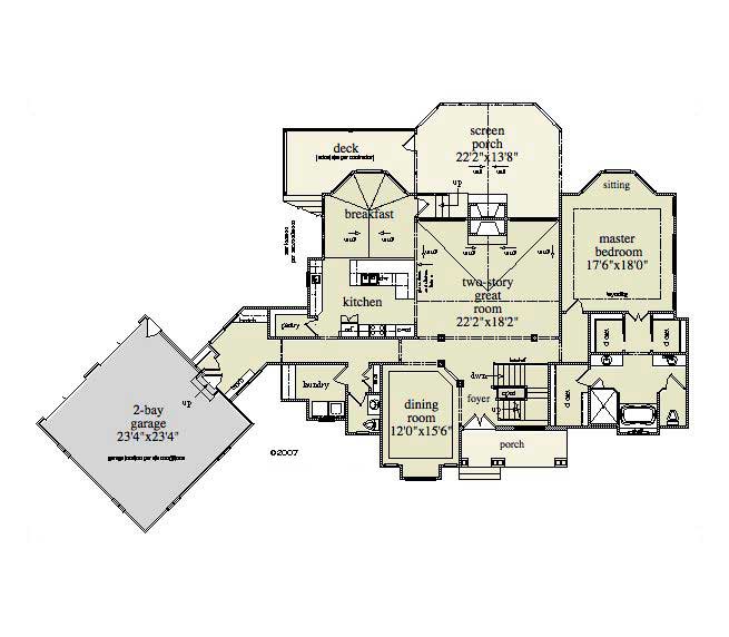 Floor Plan First Story