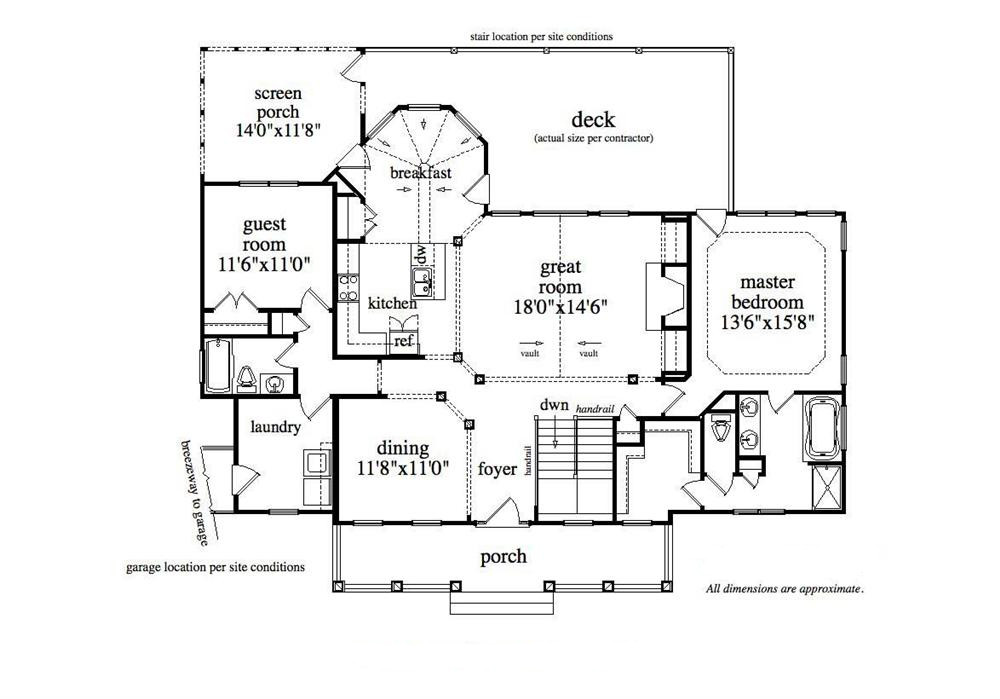 Floor Plan Main Level