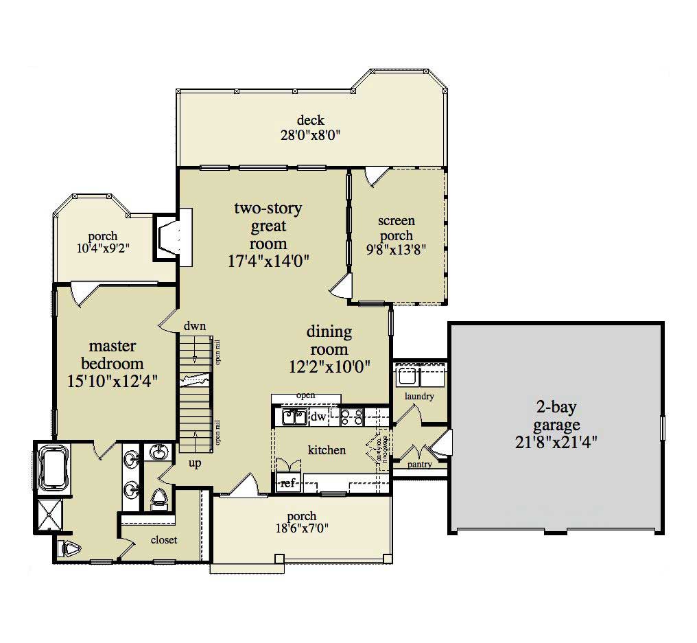 Floor Plan First Story